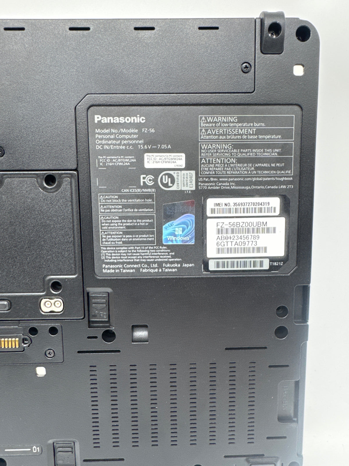 Panasonic Toughbook FZ-56BZ00UBM Ultra 5 235H vPro 16GB 512GB - Open Box