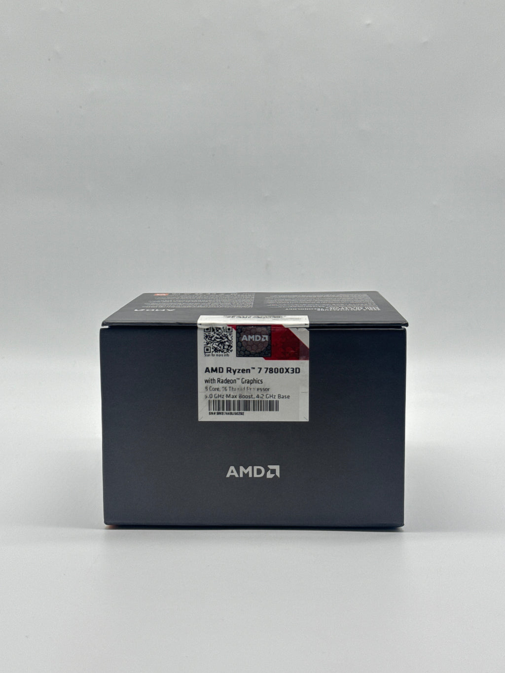 AMD Ryzen 7 7800X3D AM5 8-Core 16-Thread Processor - Open Box