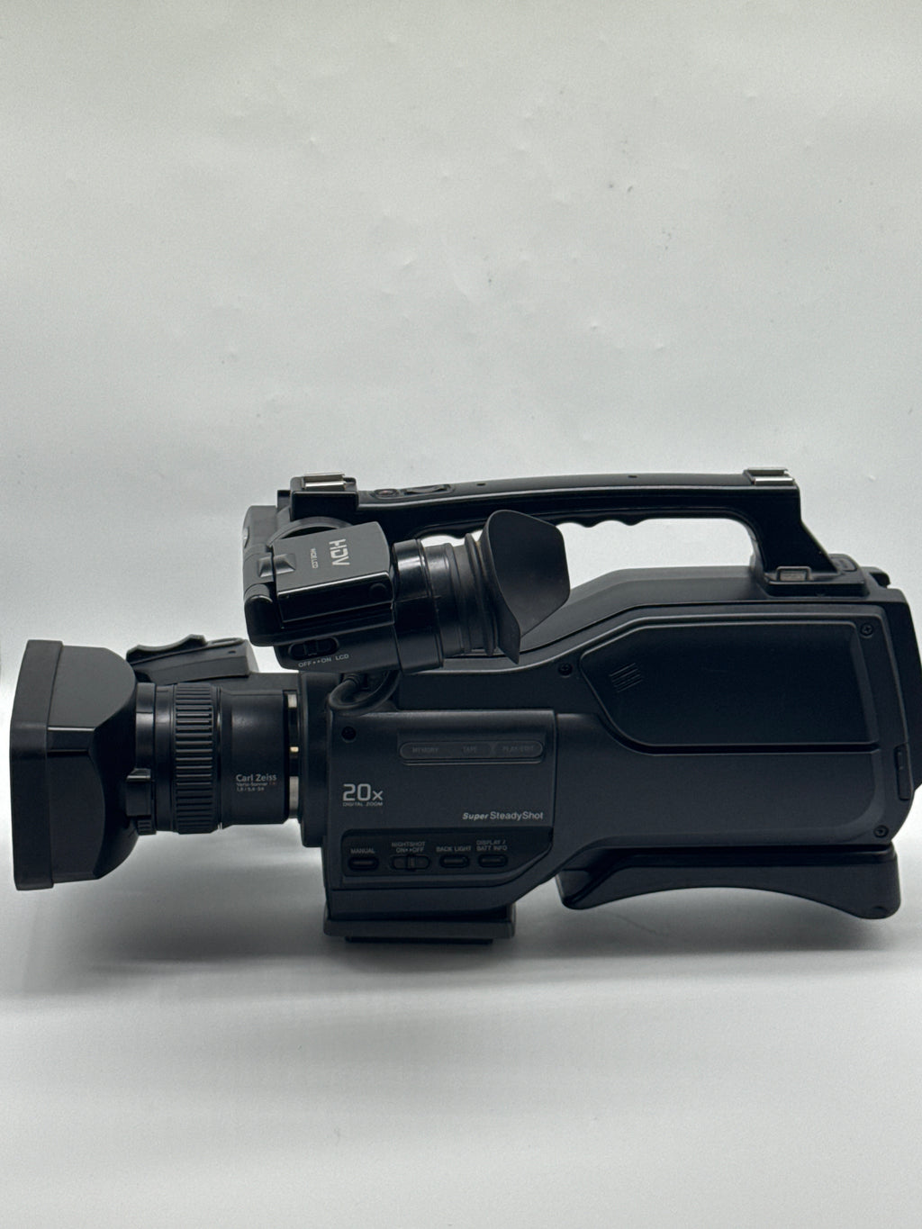 Sony HVR-HD1000U Shoulder-Mount HDV 1080i Camcorder 10x Zoom w/ Mic - For Parts