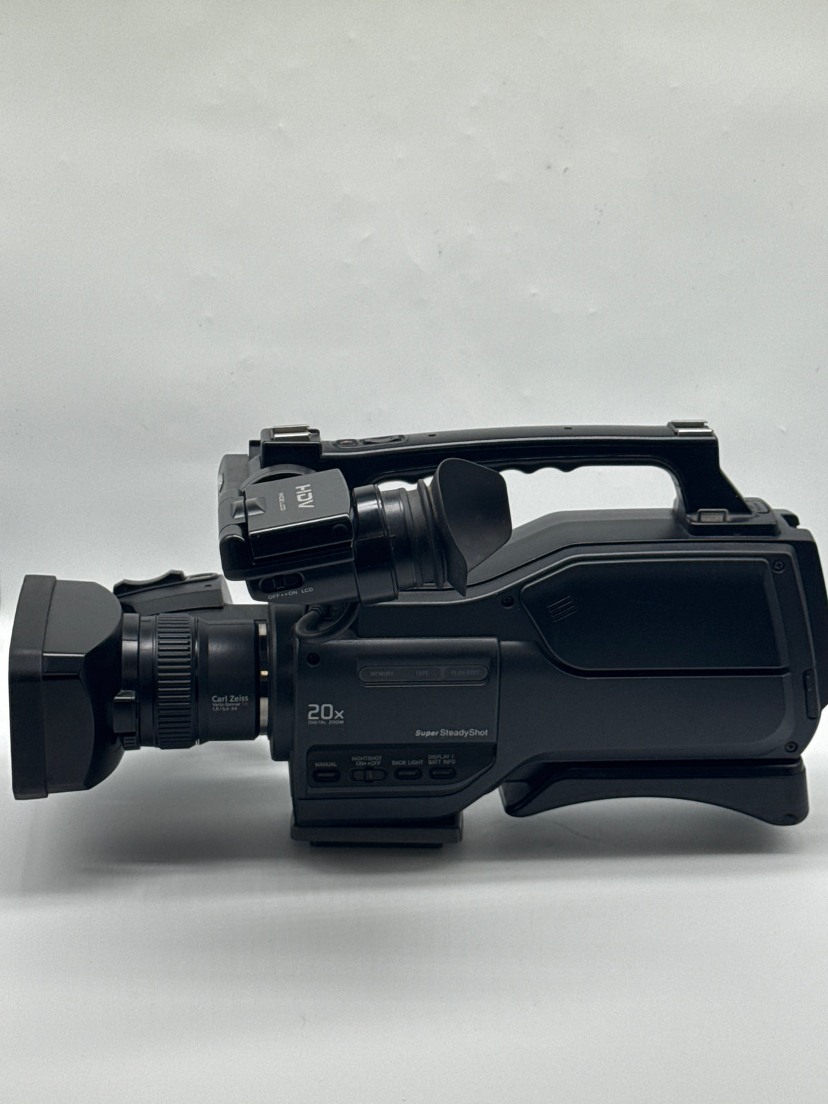 Sony HVR-HD1000U Shoulder-Mount HDV 1080i Camcorder 10x Zoom w/ Mic - For Parts