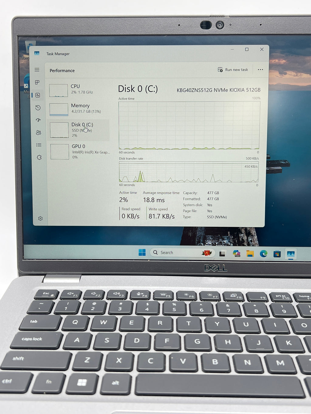 Dell Latitude 5430 14 in Intel Core i7 12th Gen 32 GB RAM 512 GB SSD Silver Used