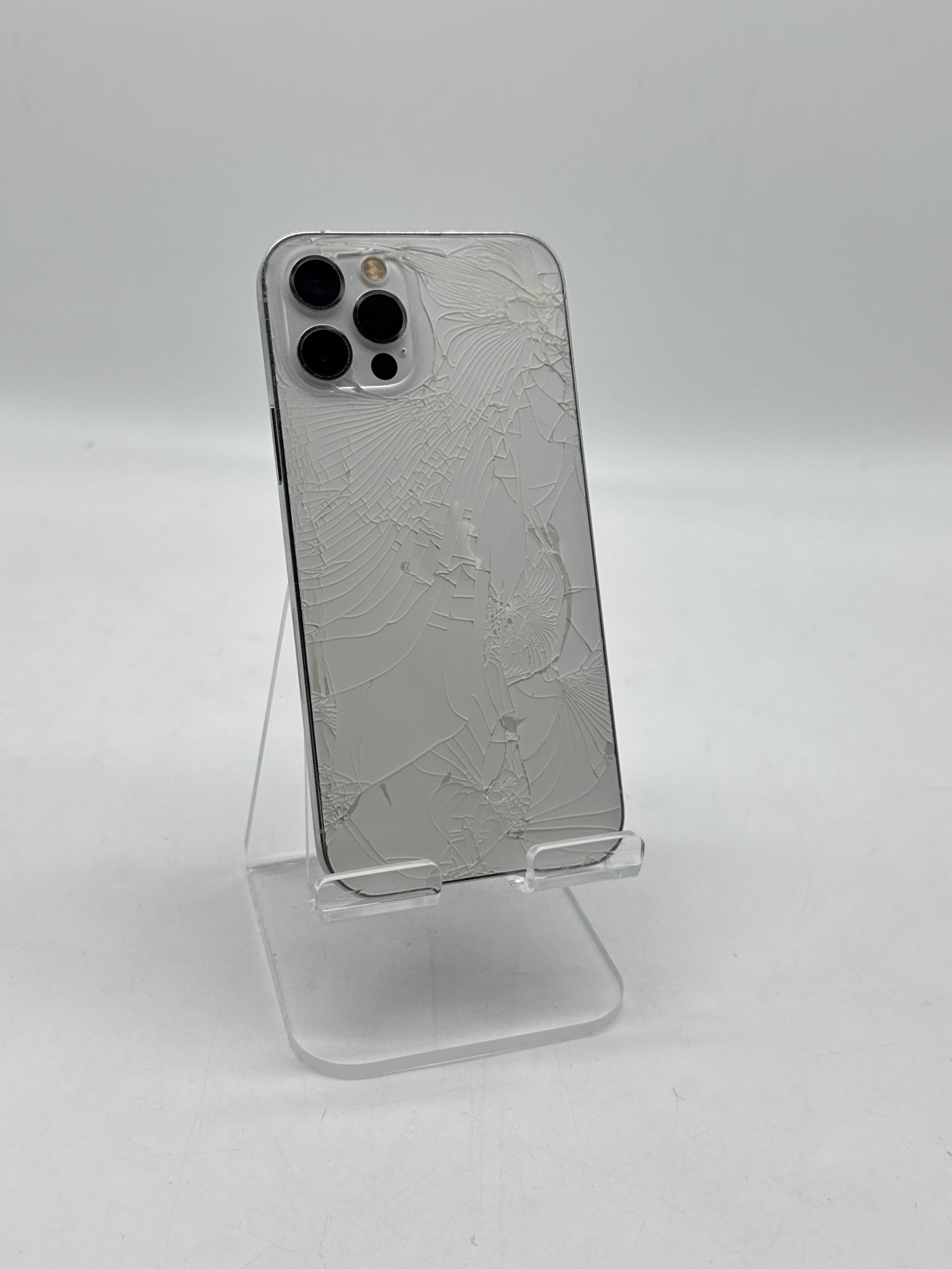 Apple iPhone 12 Pro 128GB Factory Unlocked - Cracked Back Bad Batt