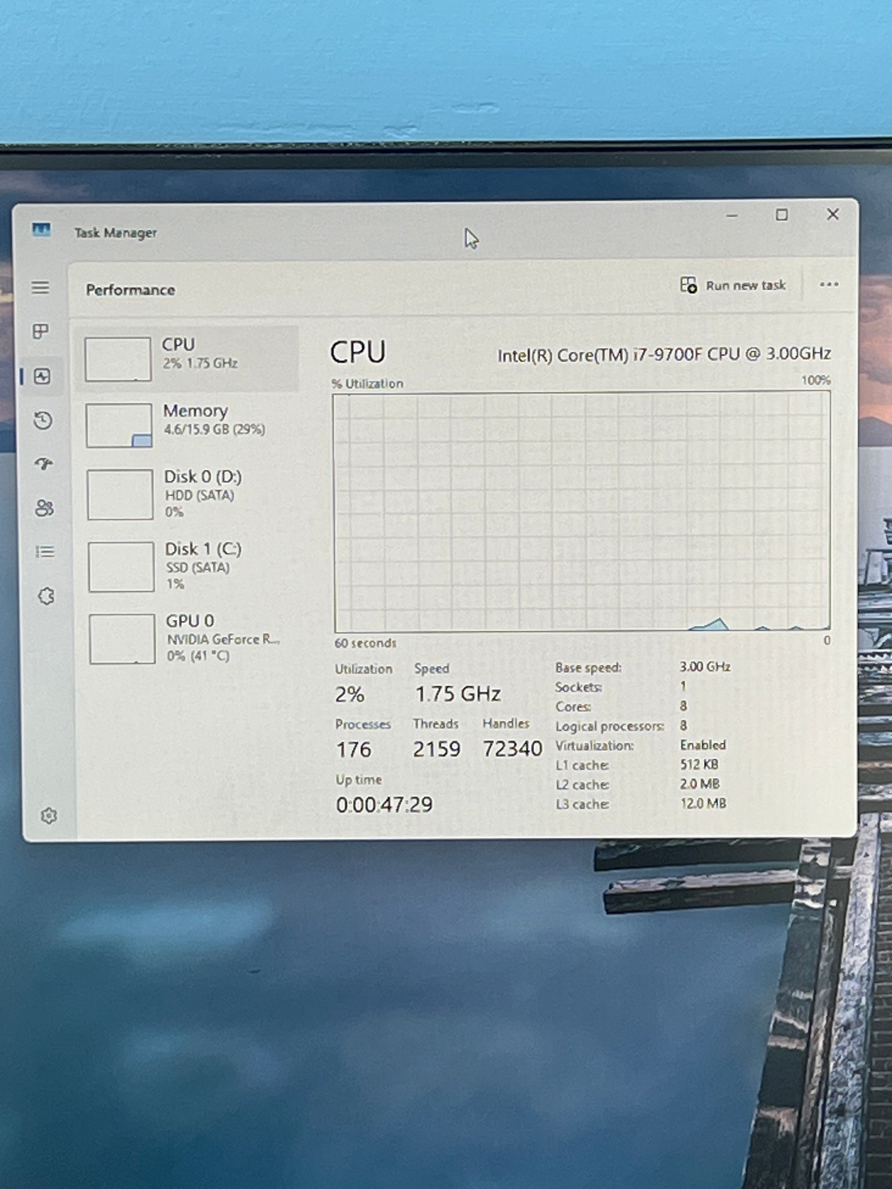 Custom PC i7-9700F 16GB RAM 1TB HDD + 512 GB SSD RTX 2070 Super - Used