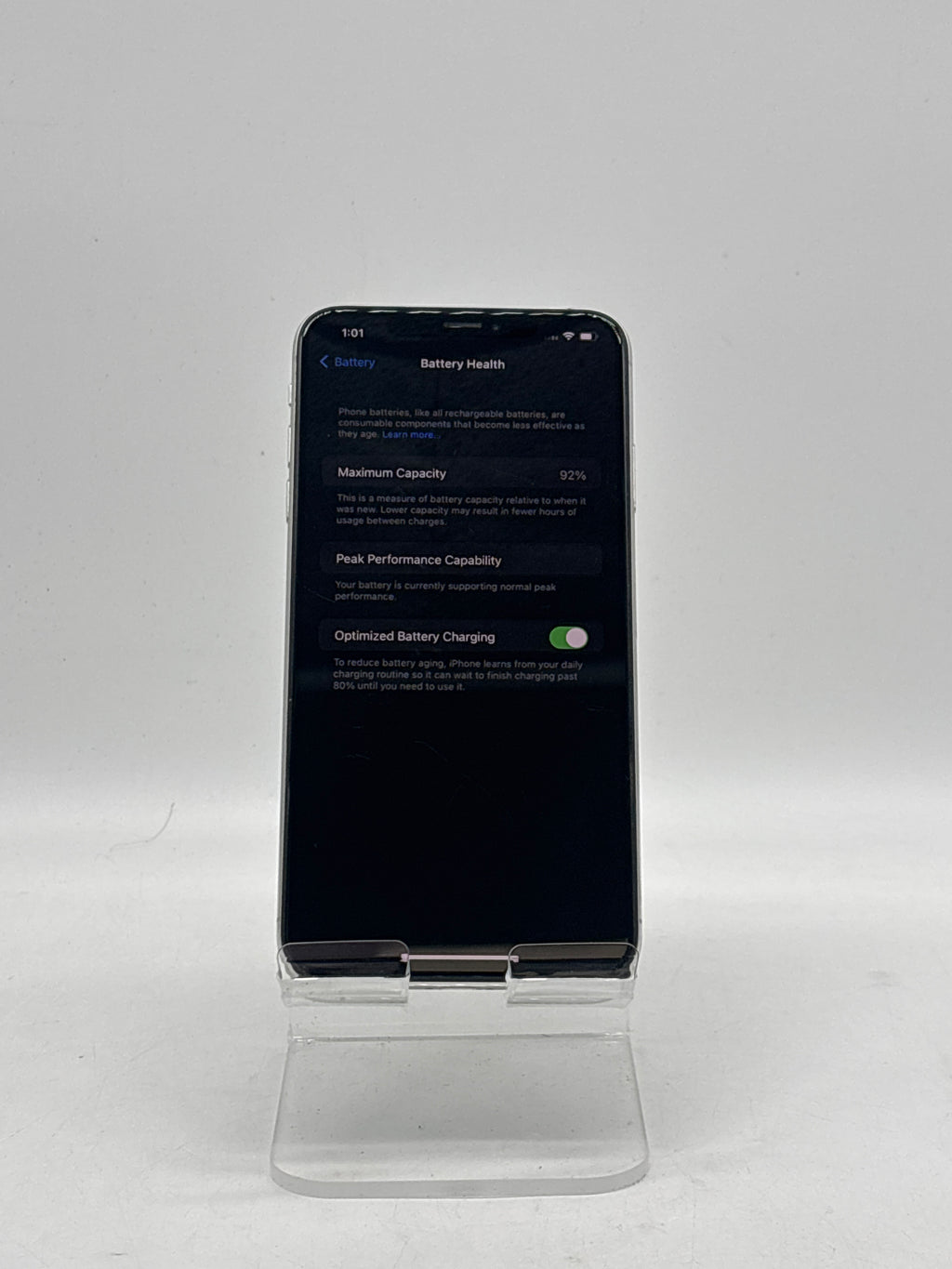 Apple iPhone XS Max 6.5" A1921 64GB Silver - AT&T Locked