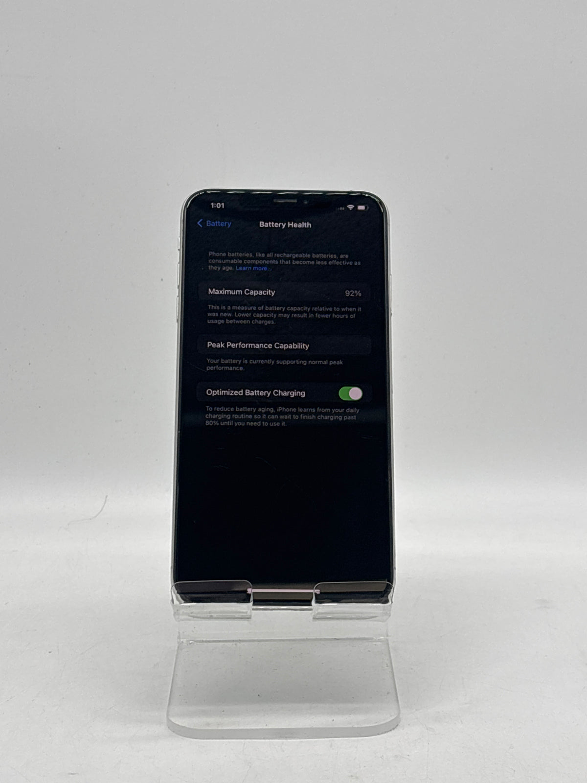 Apple iPhone XS Max 6.5" A1921 64GB Silver - AT&T Locked