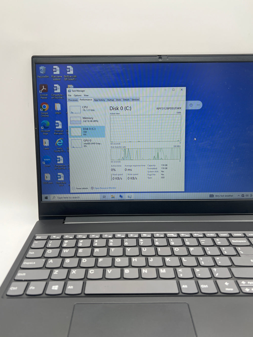 Lenovo IdeaPad S340-81N8 i3 8145U 8GB RAM 128GB SSD - Used