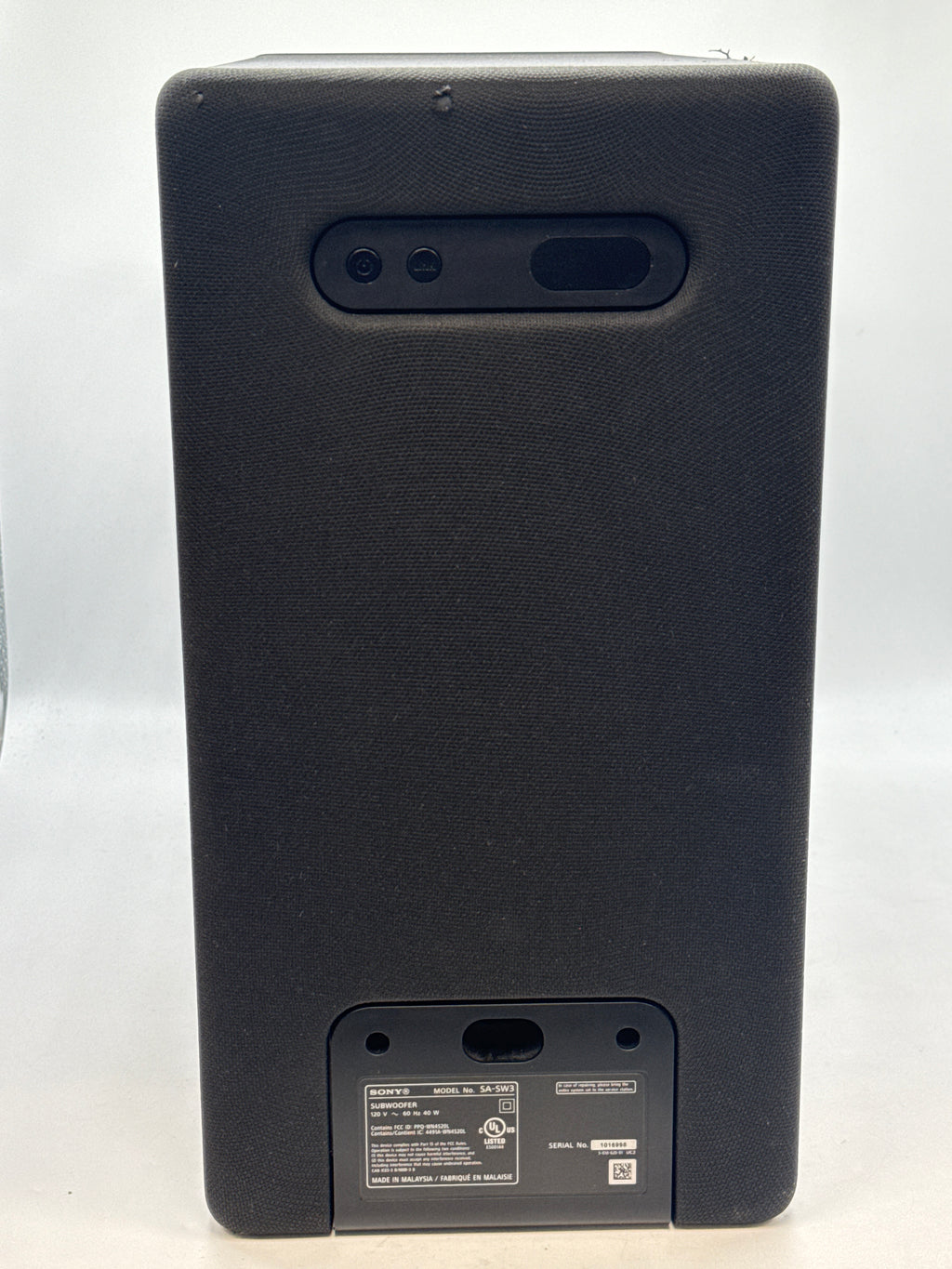 Sony SA-SW3 Wireless Subwoofer Black - Subwoofer Only