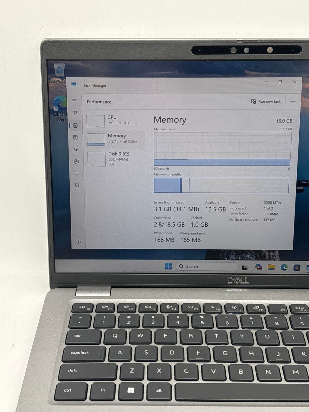 Dell Latitude 5440 14" i5-1335U 16GB RAM 256GB SSD Gray - For Parts
