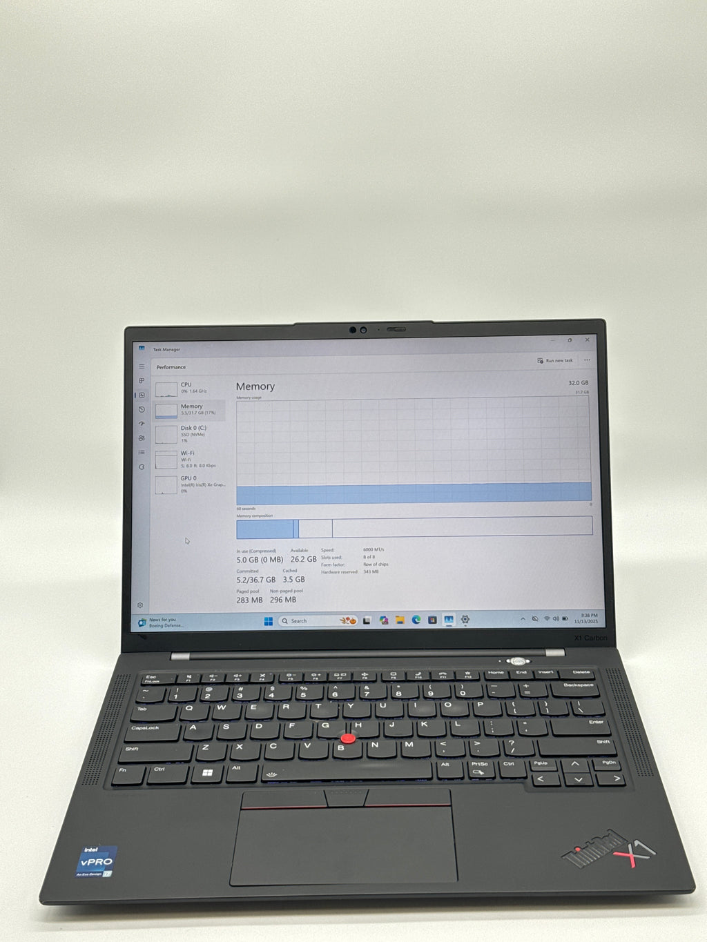 Lenovo ThinkPad X1 Gen 11 14 inch Touch Screen 13th Gen Intel i7 32GB Ram 1TB SSD