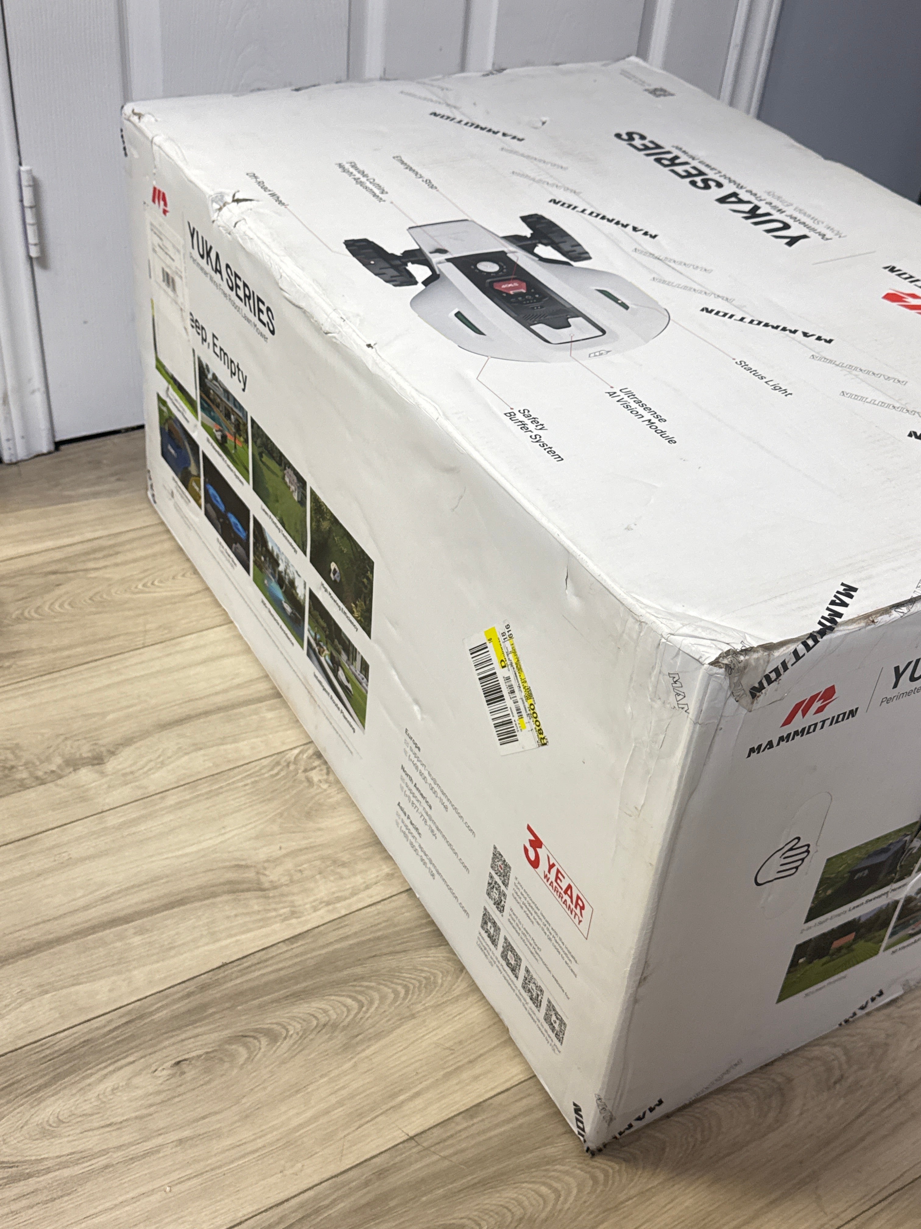 Mammotion Yuka 2000 Robotic Lawn Mower RWD 21.6V - New Open Box