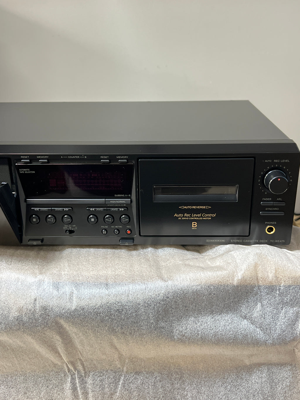 Sony TC-WE475 DVD Player Stereo Cassette Deck - New In Box