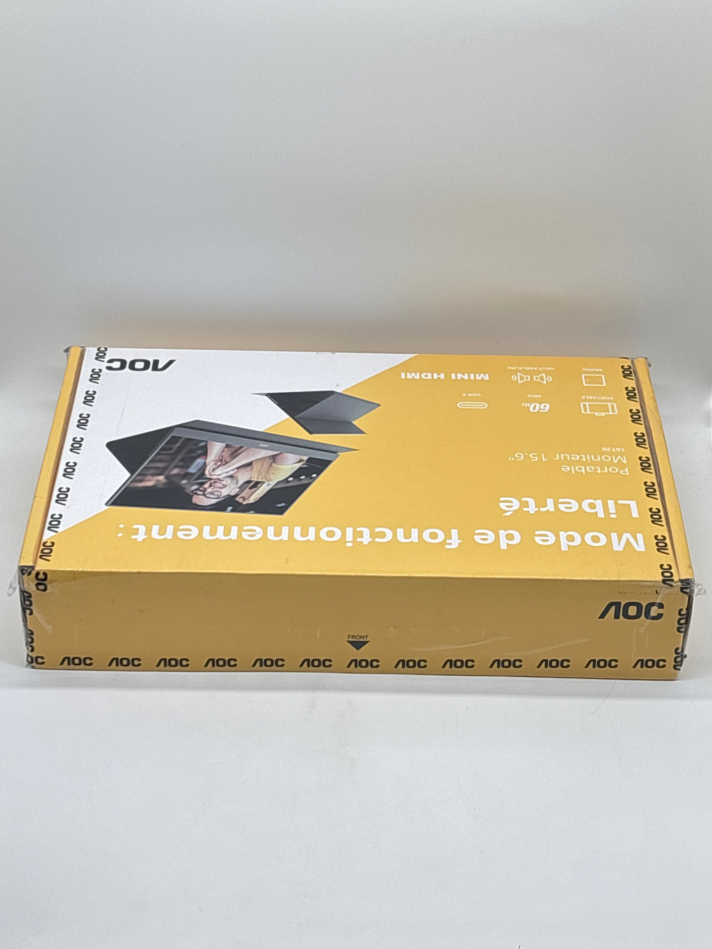 AOC 16T20 15.6 Inch IPS Portable Monitor 60Hz Black New In Box