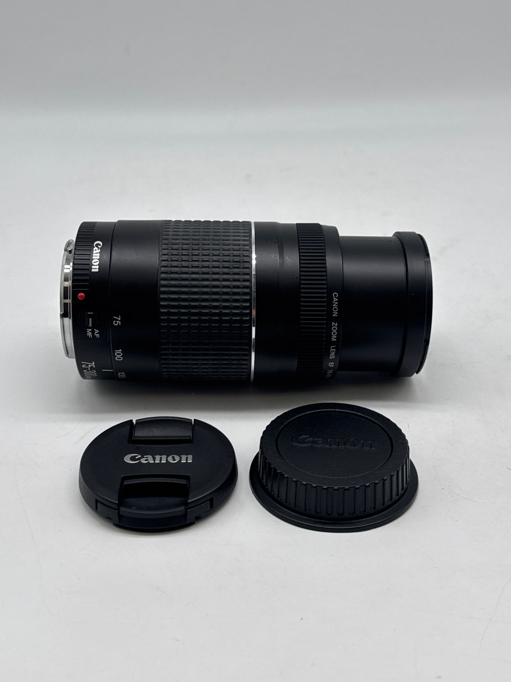 Canon Zoom EF 75-300mm 1:4-5.6 III Telephoto EF EF-S Black - TESTED & WORKS