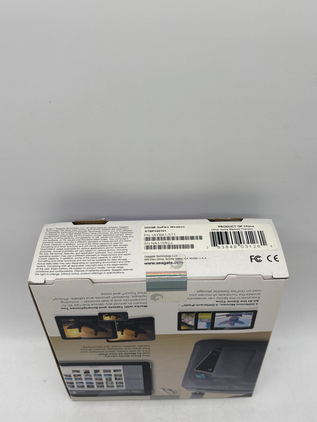 Seagate GoFlex Satellite 500GB External 5400RPM Portable Hard Drive - New