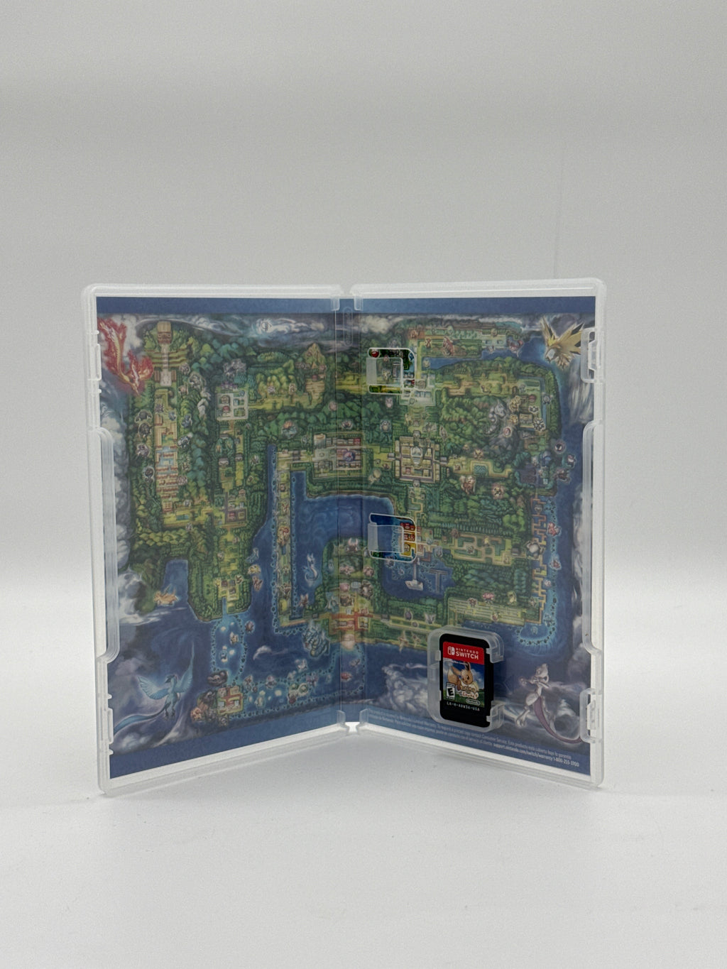 Nintendo Switch Pokemon Let's Go Eevee Video Game with Box