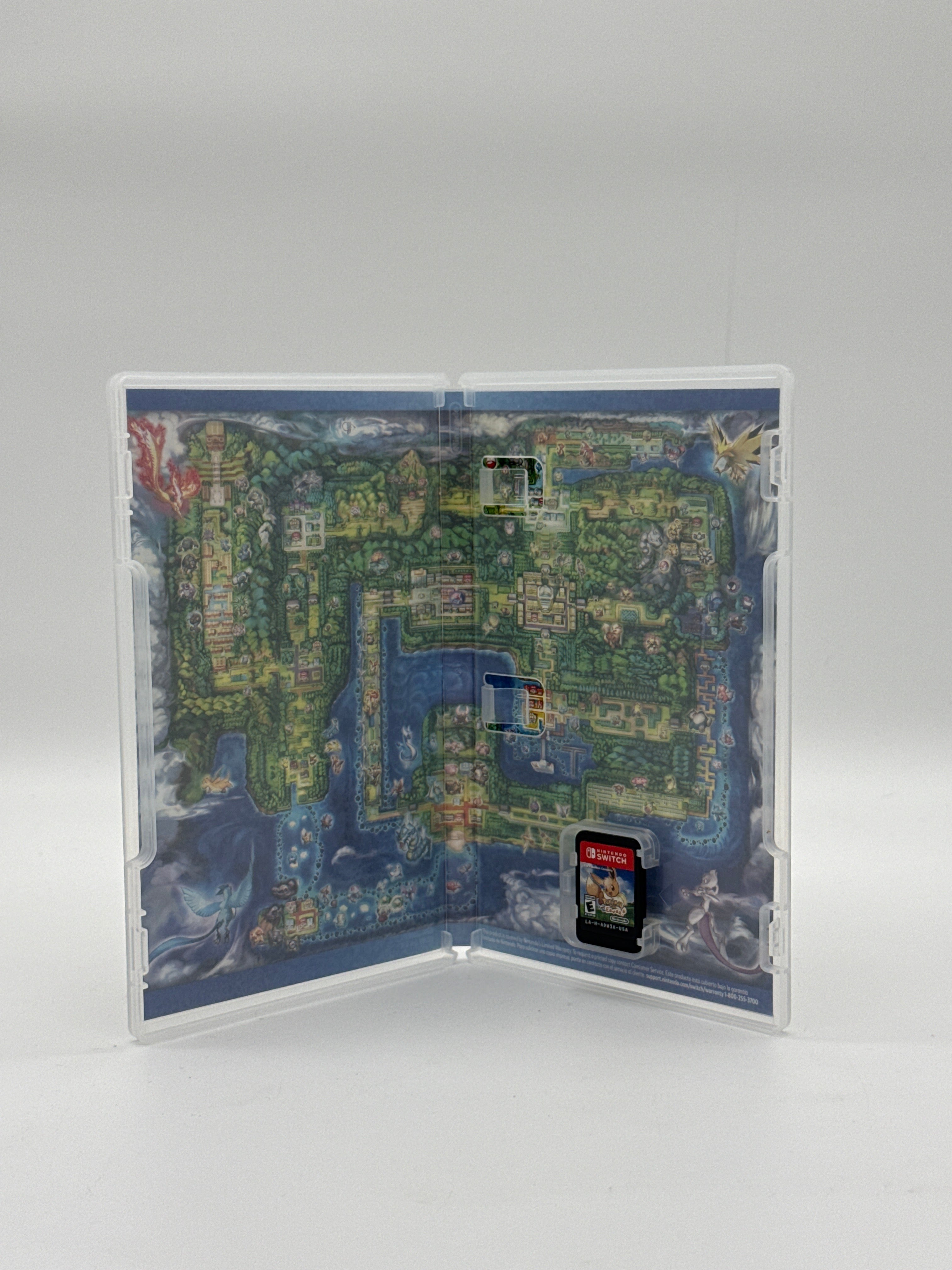 Nintendo Switch Pokemon Let's Go Eevee Video Game with Box