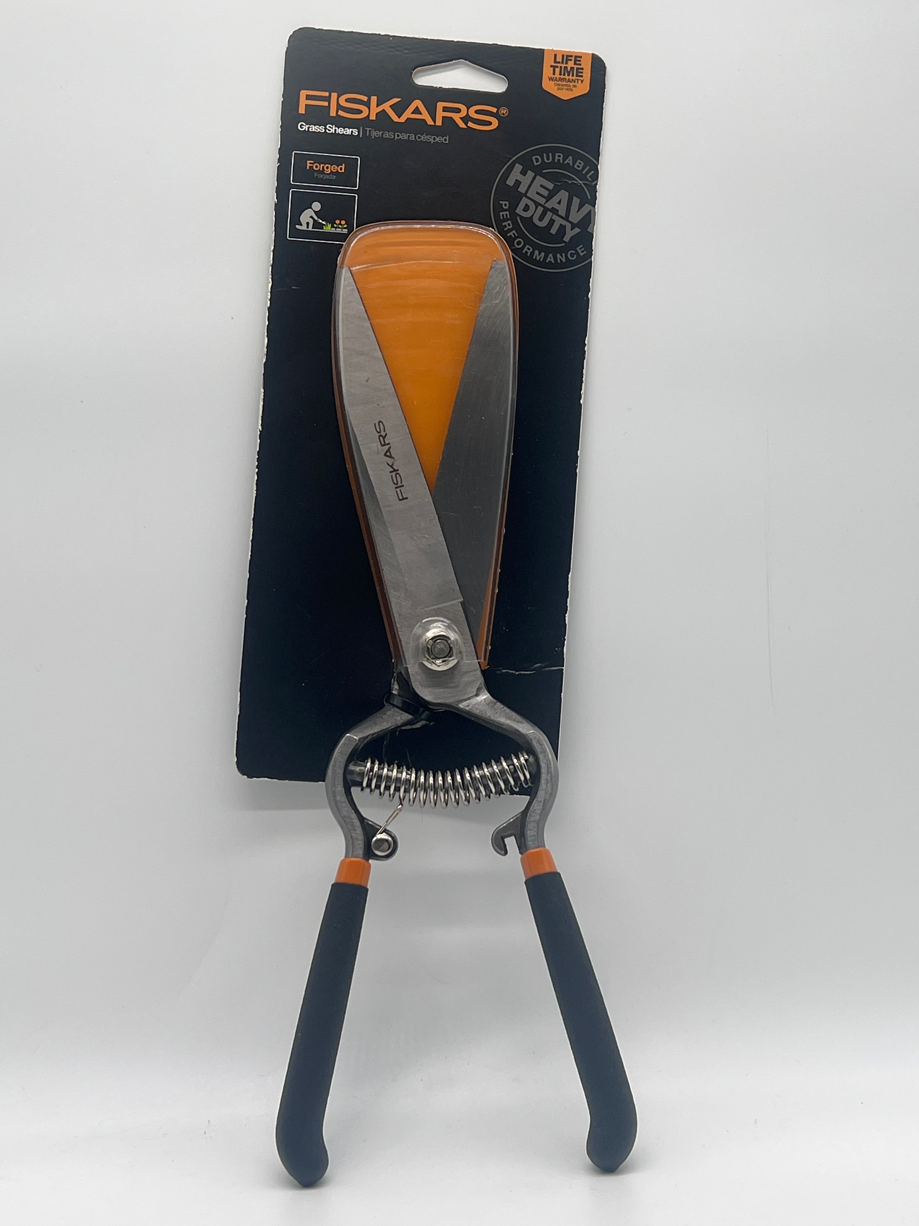 Fiskars Grass Shears Bypass Shears Steel Multicolor Lifetime Warranty