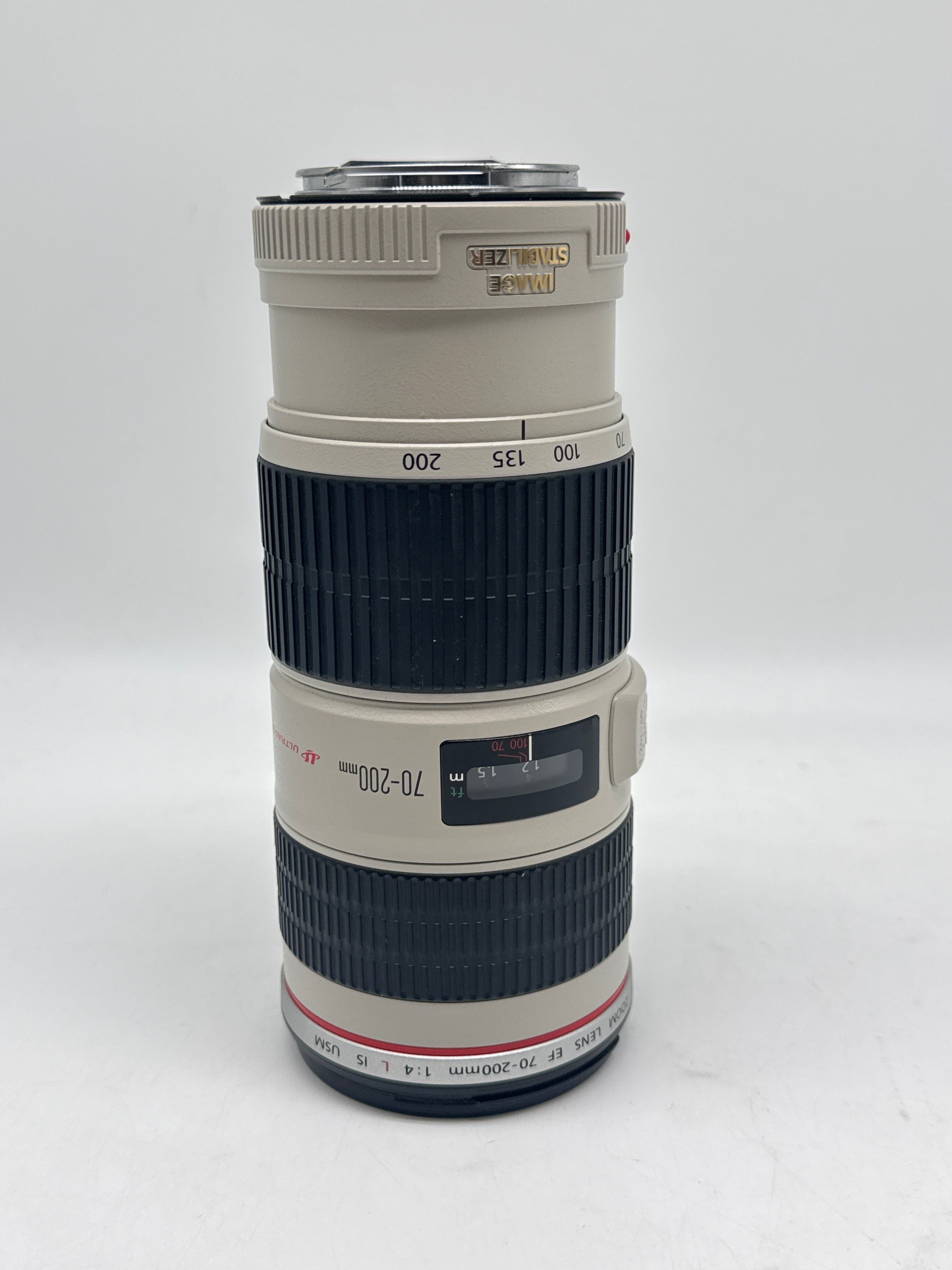 Canon EF 70-200mm f/4 L IS USM Telephoto Zoom Lens W/Lens Cap