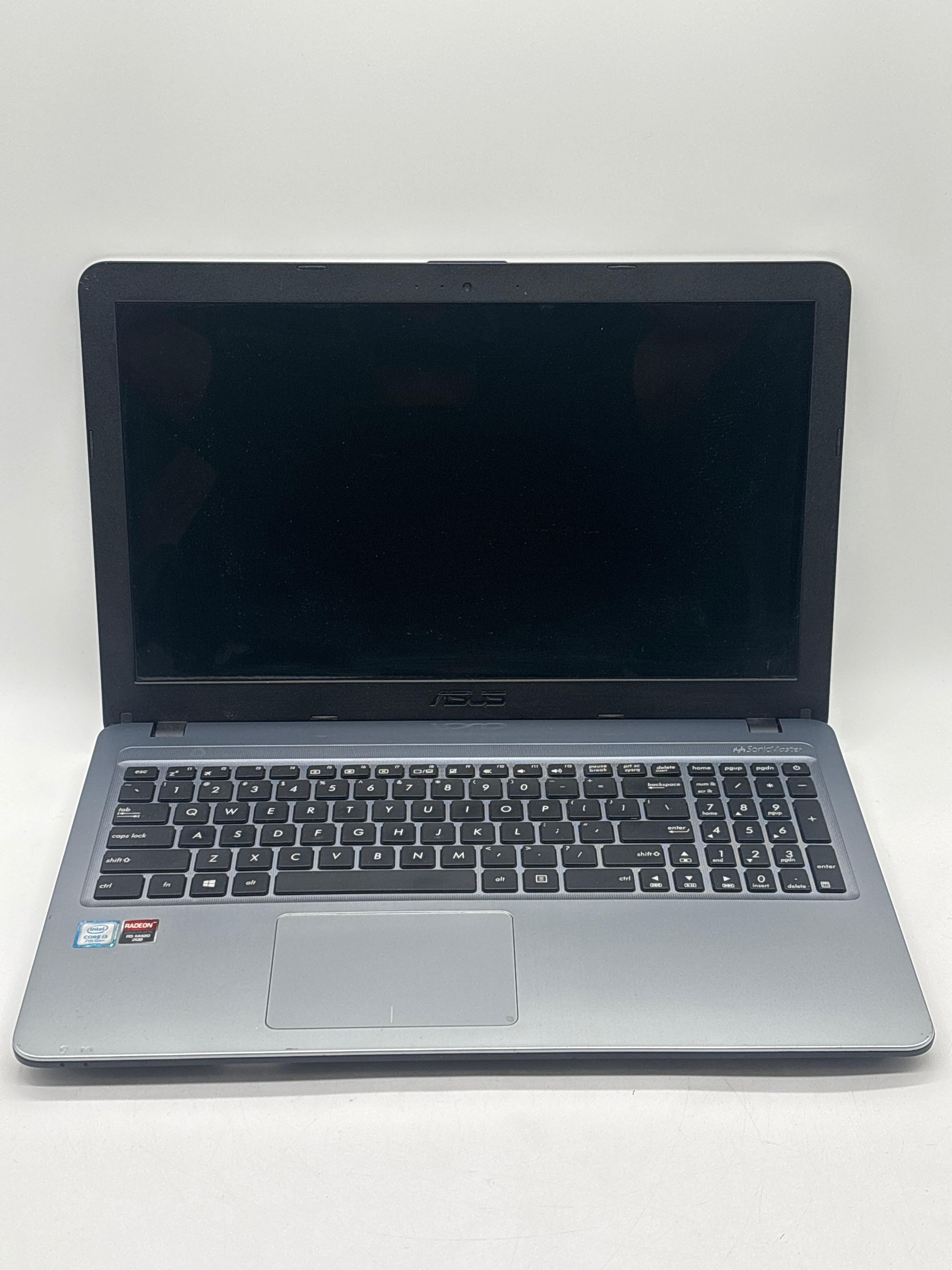 Asus A540U i3-7100U 4GB RAM 512GB SSD - For Parts (Bad Battery)