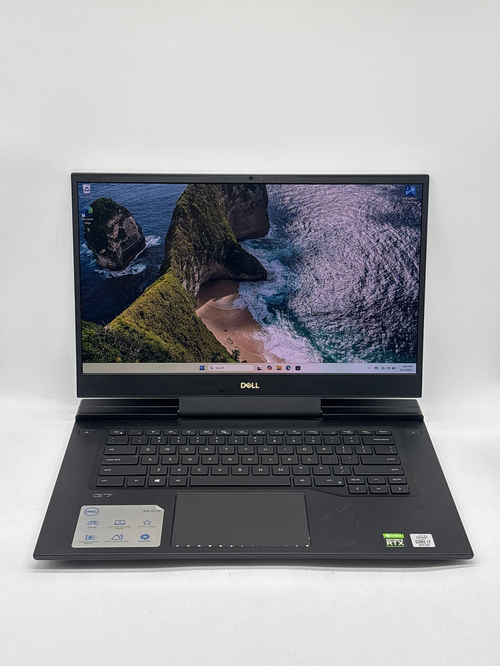 Dell G7 7500 15" Intel Core i7-10750H 16GB RAM 1TB SSD - For Parts
