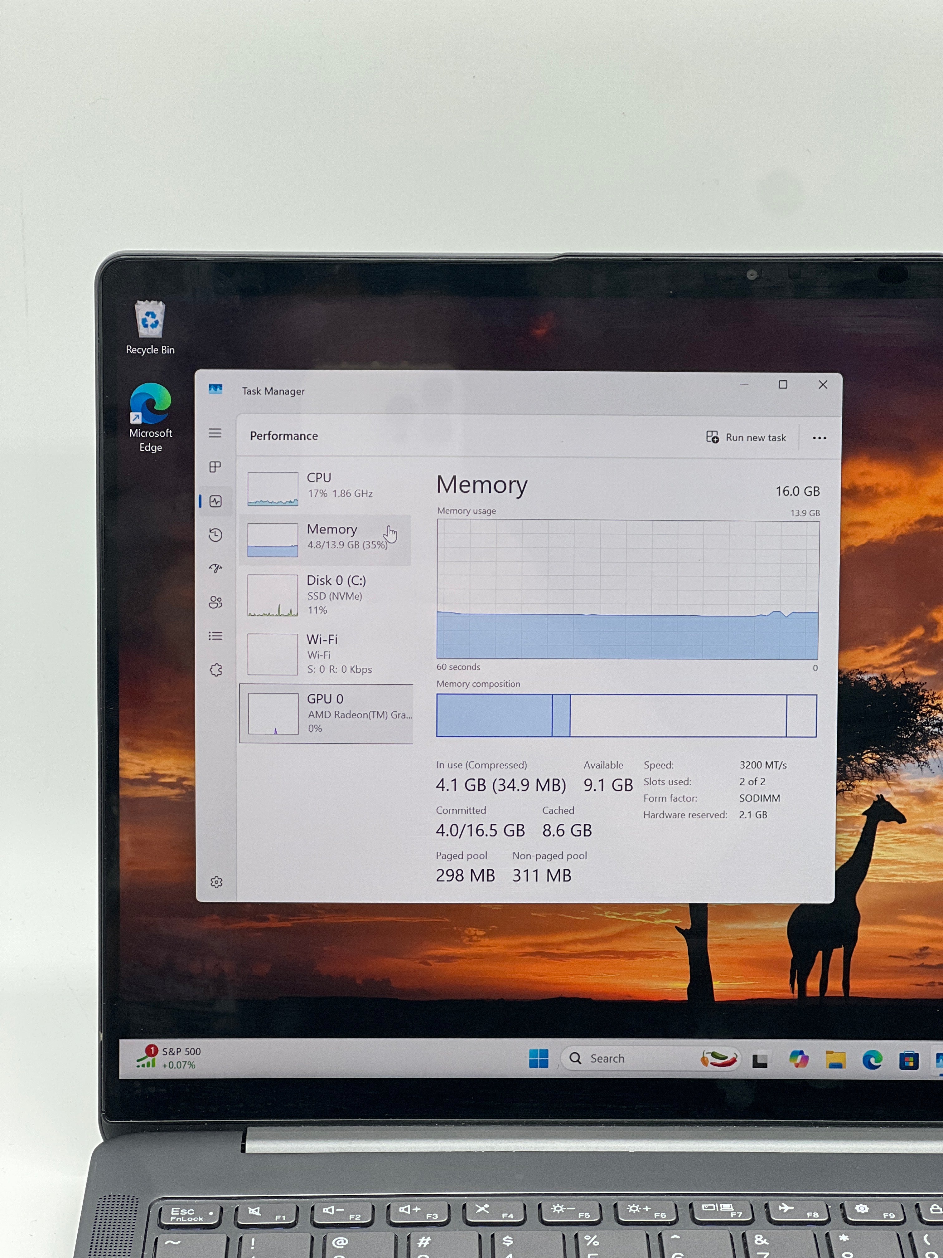Lenovo IdeaPad 5 Pro 14ACN6 14" Touch Ryzen 5 5600U 16GB RAM 512GB SSD - Used