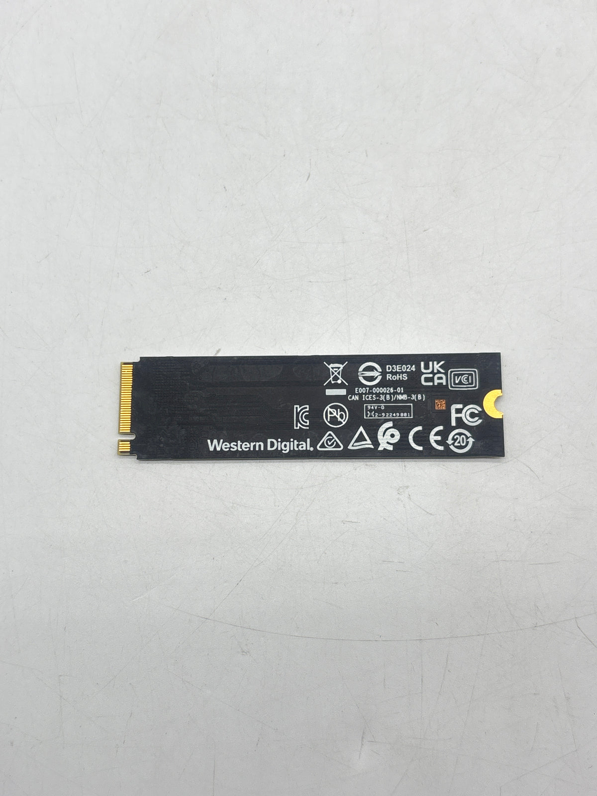 Western Digital WD_BLACK SN770 500GB M.2 NVMe SSD WDS500G3X0E