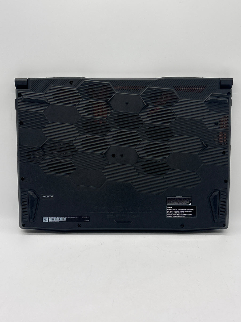 MSI Katana GF66 11UE i7-11800H 16GB RAM 512GB SSD RTX 3060