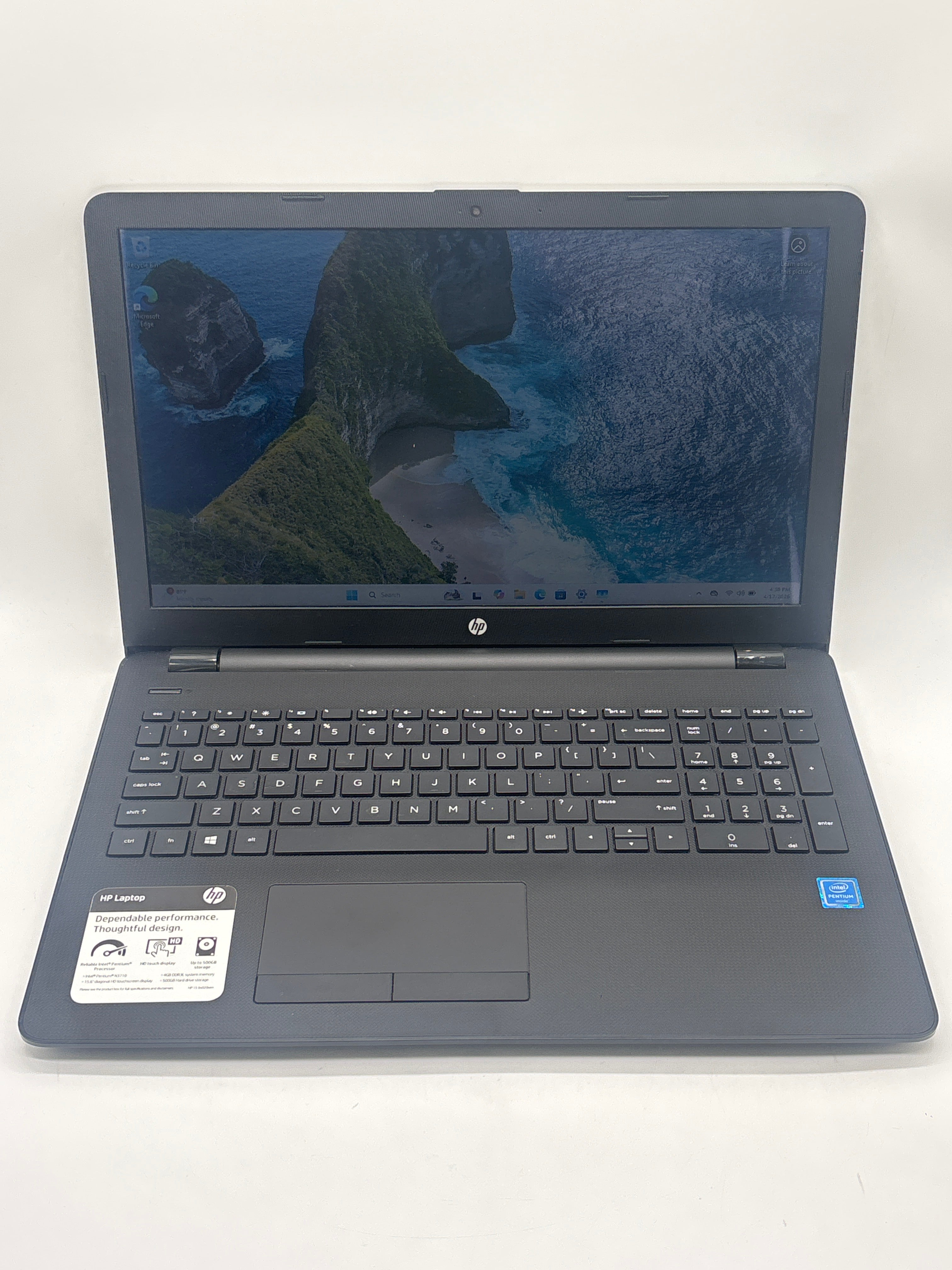HP 15-bs020wm Pentium N3710 8GB RAM 1TB SSD