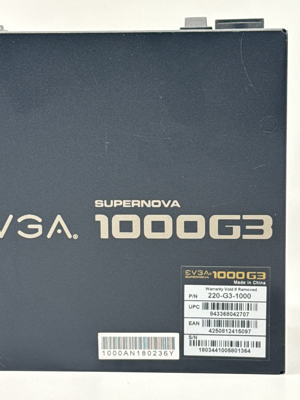 EVGA Supernova 1000 G3 1000W ATX Power Supply 240V