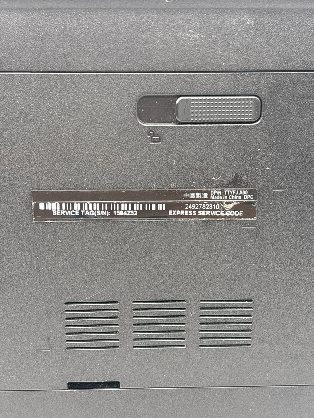 Dell Inspiron 5558 Touch Celeron 3205U 4GB RAM 500GB HD - For Parts (Read DESC)