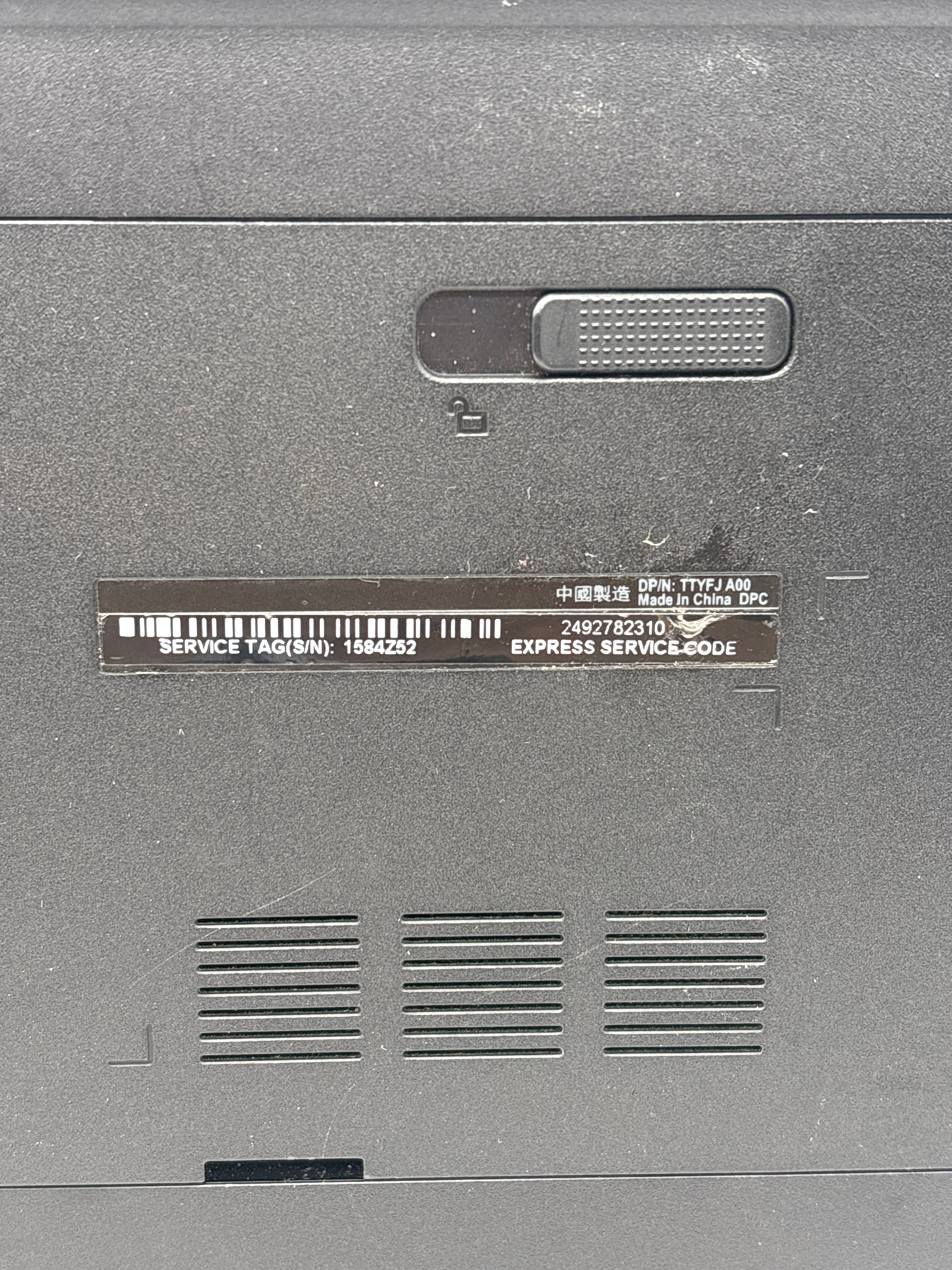 Dell Inspiron 5558 Touch Celeron 3205U 4GB RAM 500GB HD - For Parts (Read DESC)