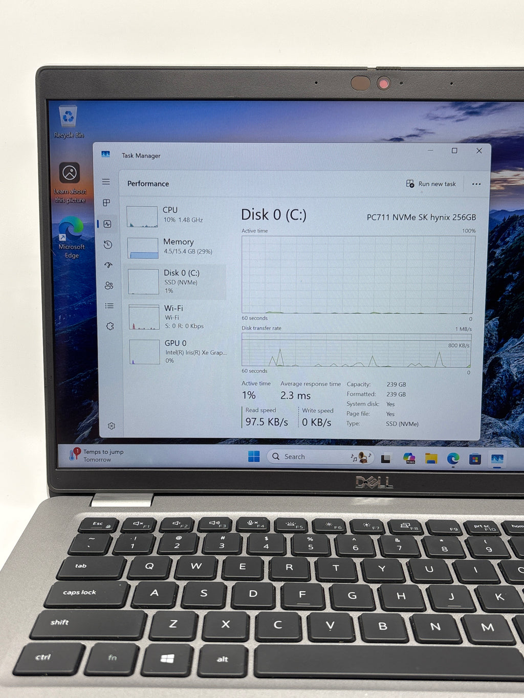Dell Latitude 5420 TOUCH i7-1185G7 16GB RAM 256GB Gray - Used