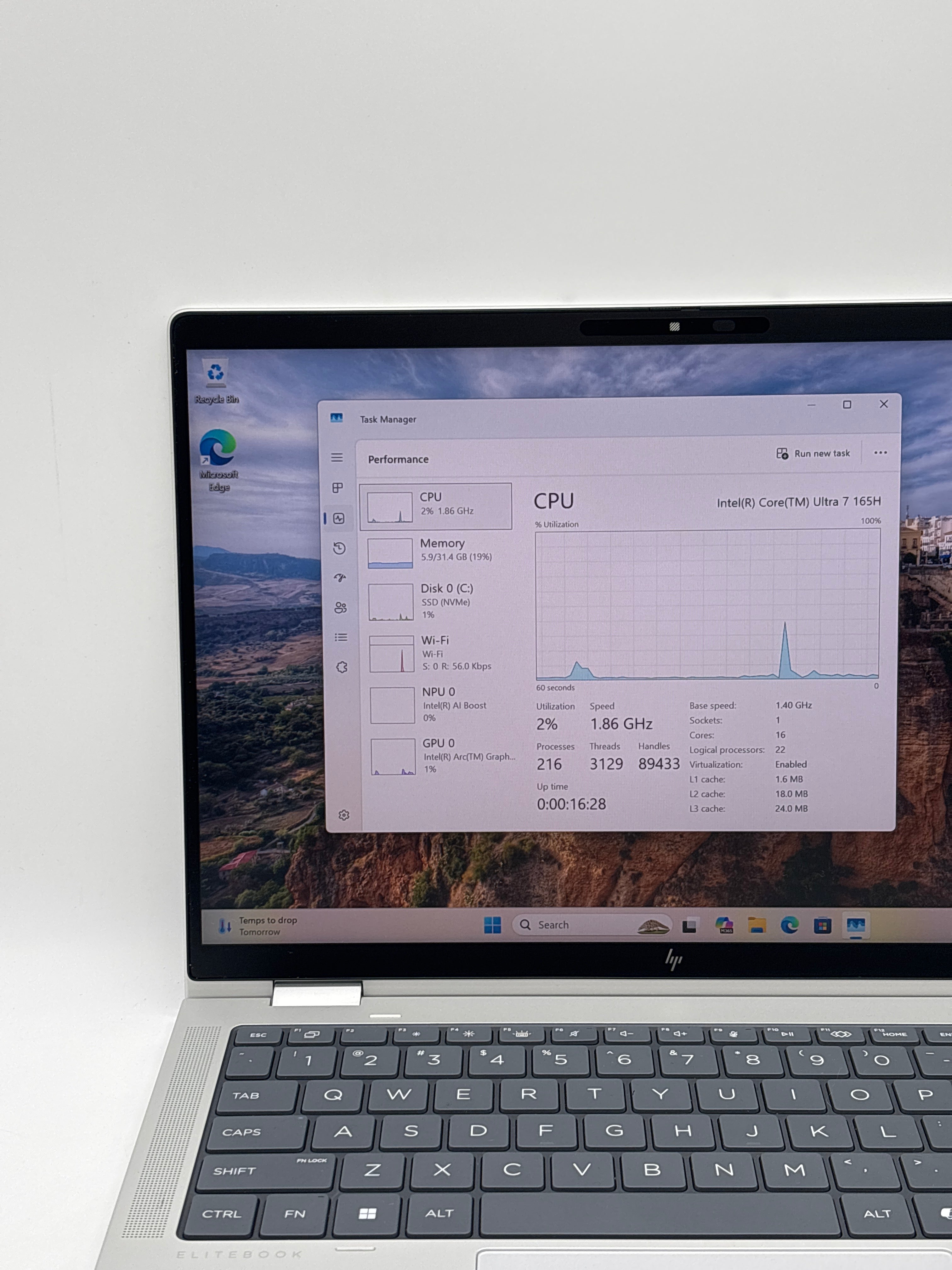 HP Elite x360 1040 G11 Ultra 7 165H 32GB RAM 512GB SSD - Used