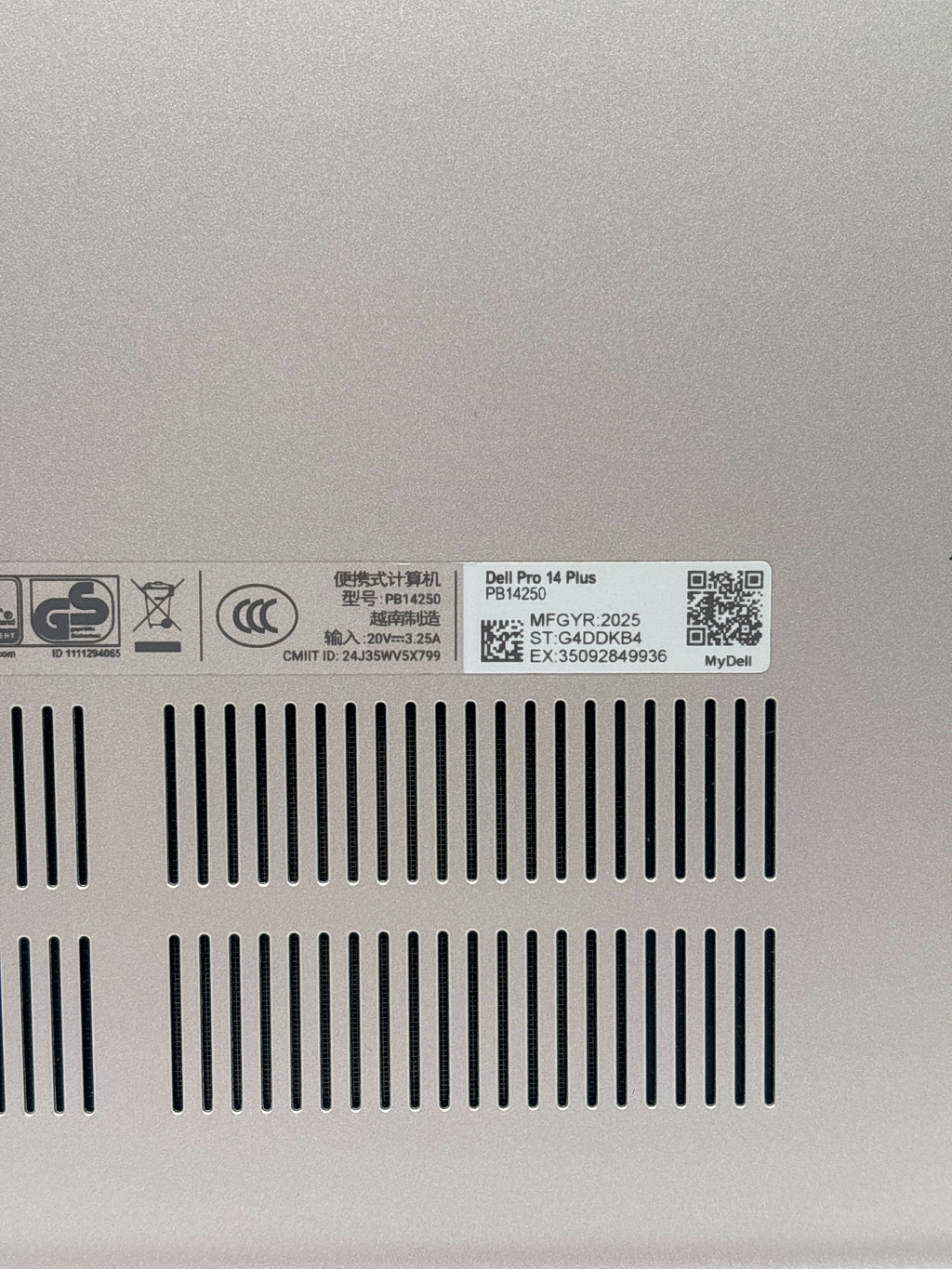 Dell Pro 14 Plus PB14250 Ultra 7 265U 32GB RAM 512GB SSD - Warranty