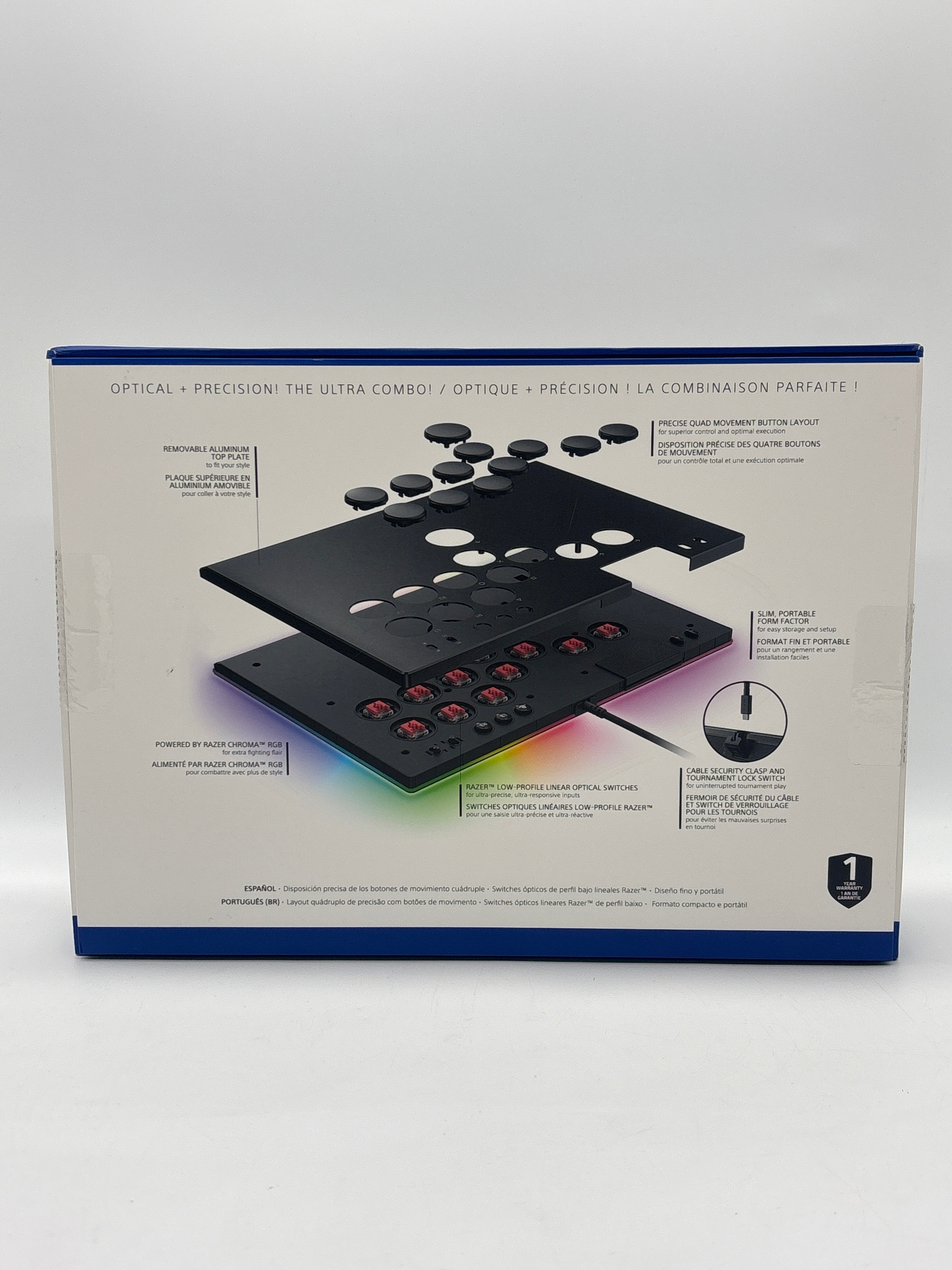 Razer Kitsune Fighting Stick Arcade Pad - Used With Box