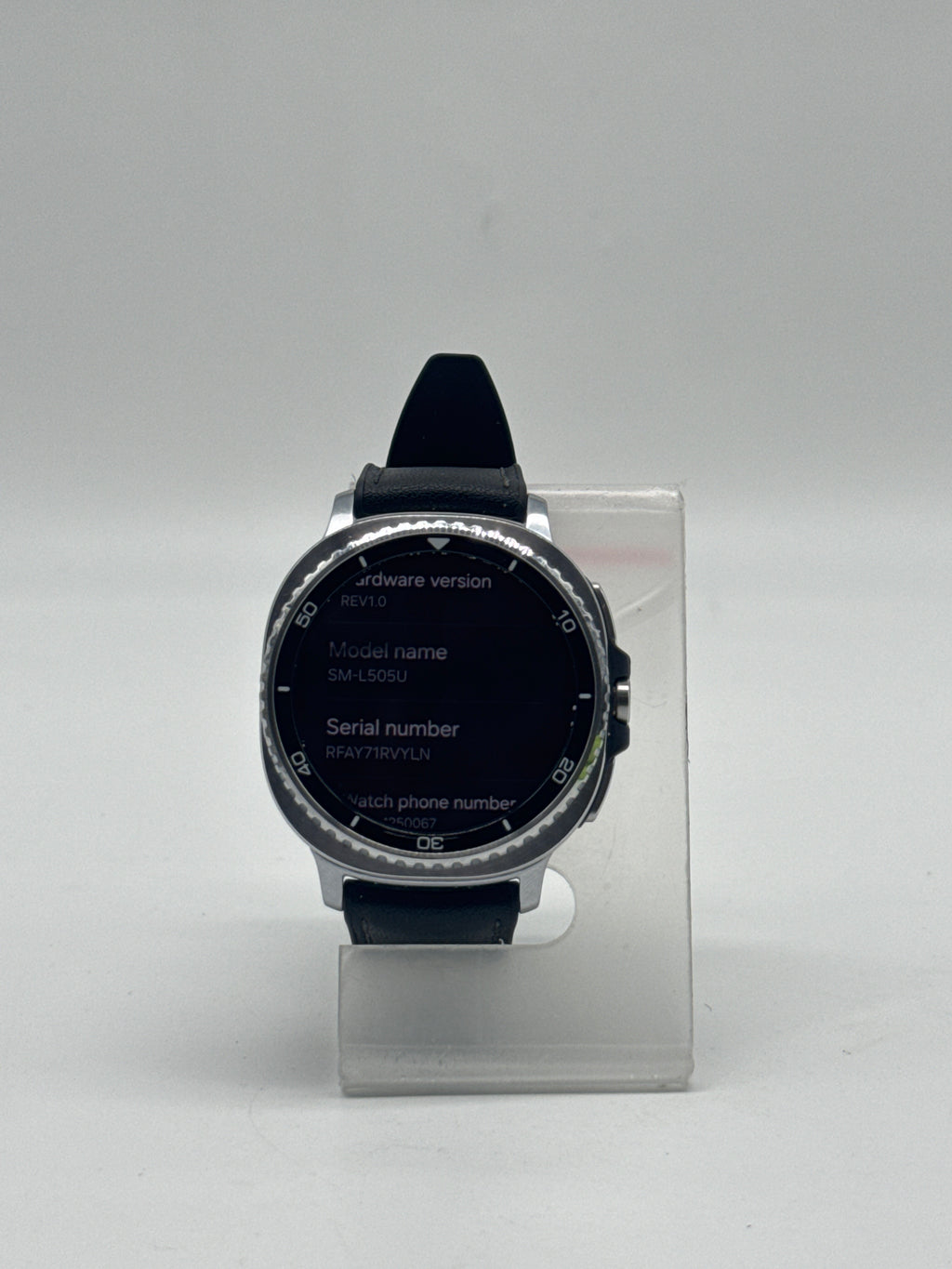 Samsung Galaxy Watch8 Classic 46mm SM-L505U 4G LTE GPS Black Unlocked - Used