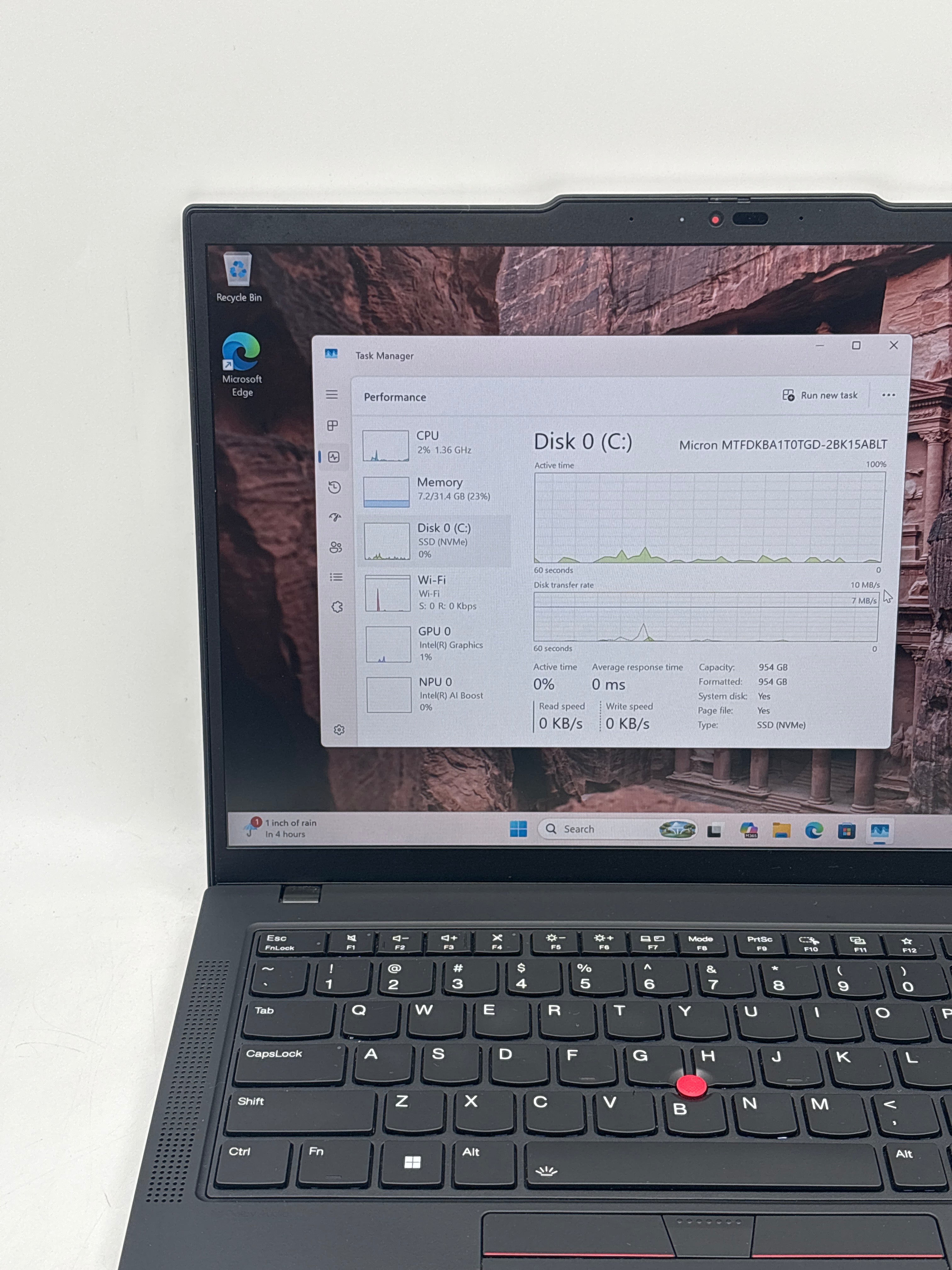 Lenovo ThinkPad T14 Gen 5 Touch Ultra 7 165U 32GB RAM 1TB SSD - Warranty