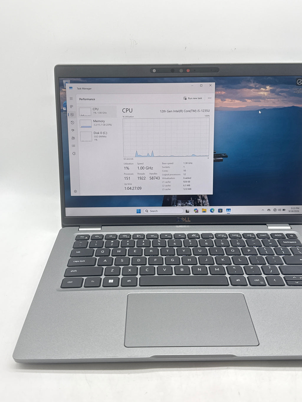 Dell Latitude 5430 14" FHD Intel Core i5-1235U 16GB RAM 256GB SSD - Used