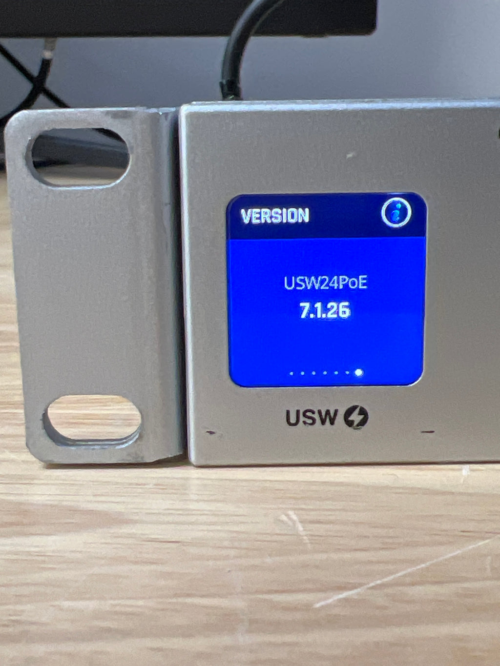 Ubiquiti UniFi USW-24-PoE Network Switch 24 Ports Managed Ethernet Silver Used