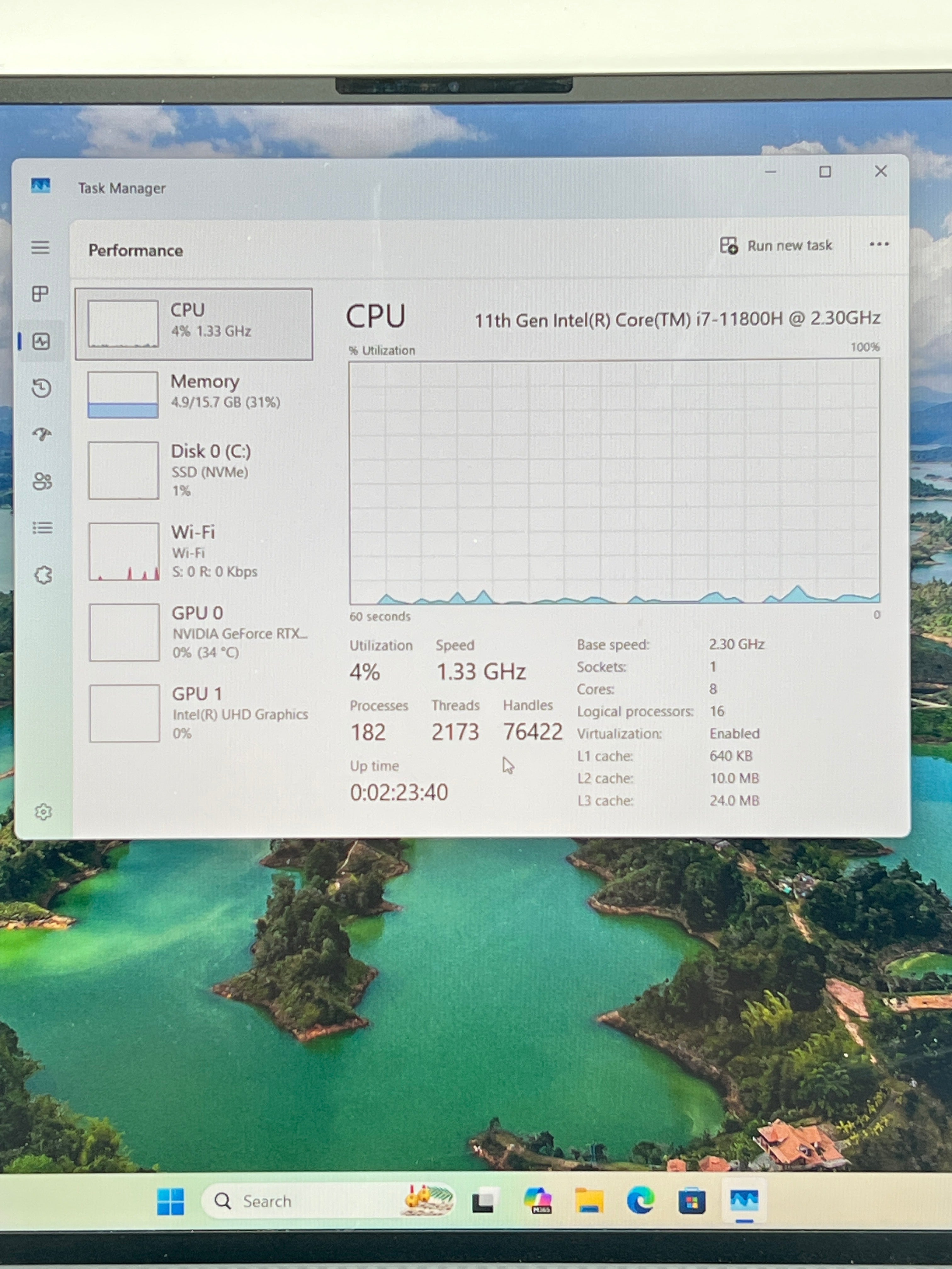 Dell XPS 15 9510 i7 16GB RAM  512GB SSD GeForce RTX 3050 Ti Black