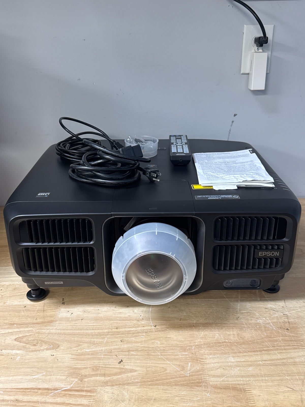 Epson Pro L1495U 9000-Lumen Laser 4K Enhancement Projector Black - Used