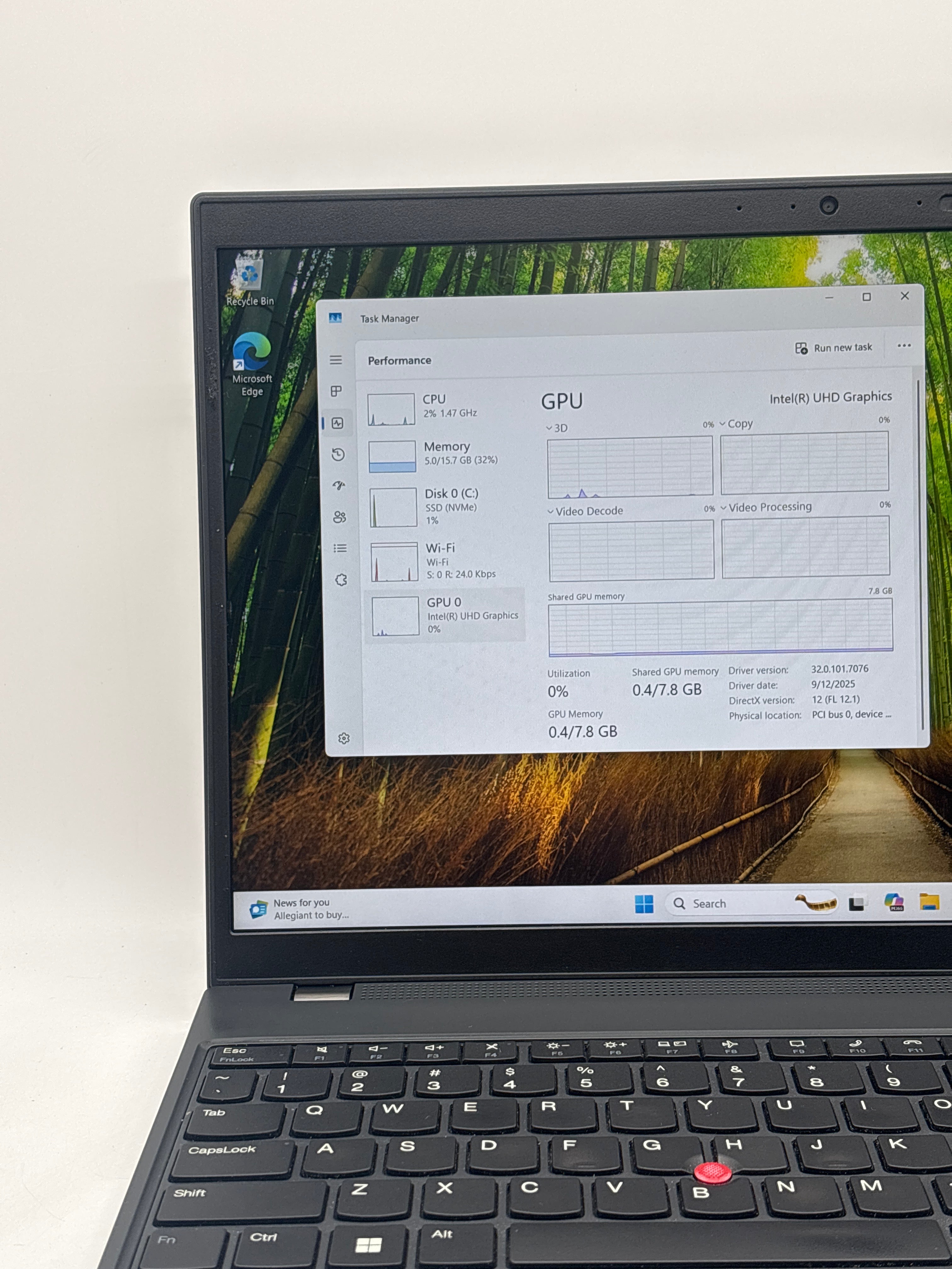 Lenovo ThinkPad L15 Gen 4 i7-1365U 32GB RAM 1TB SSD