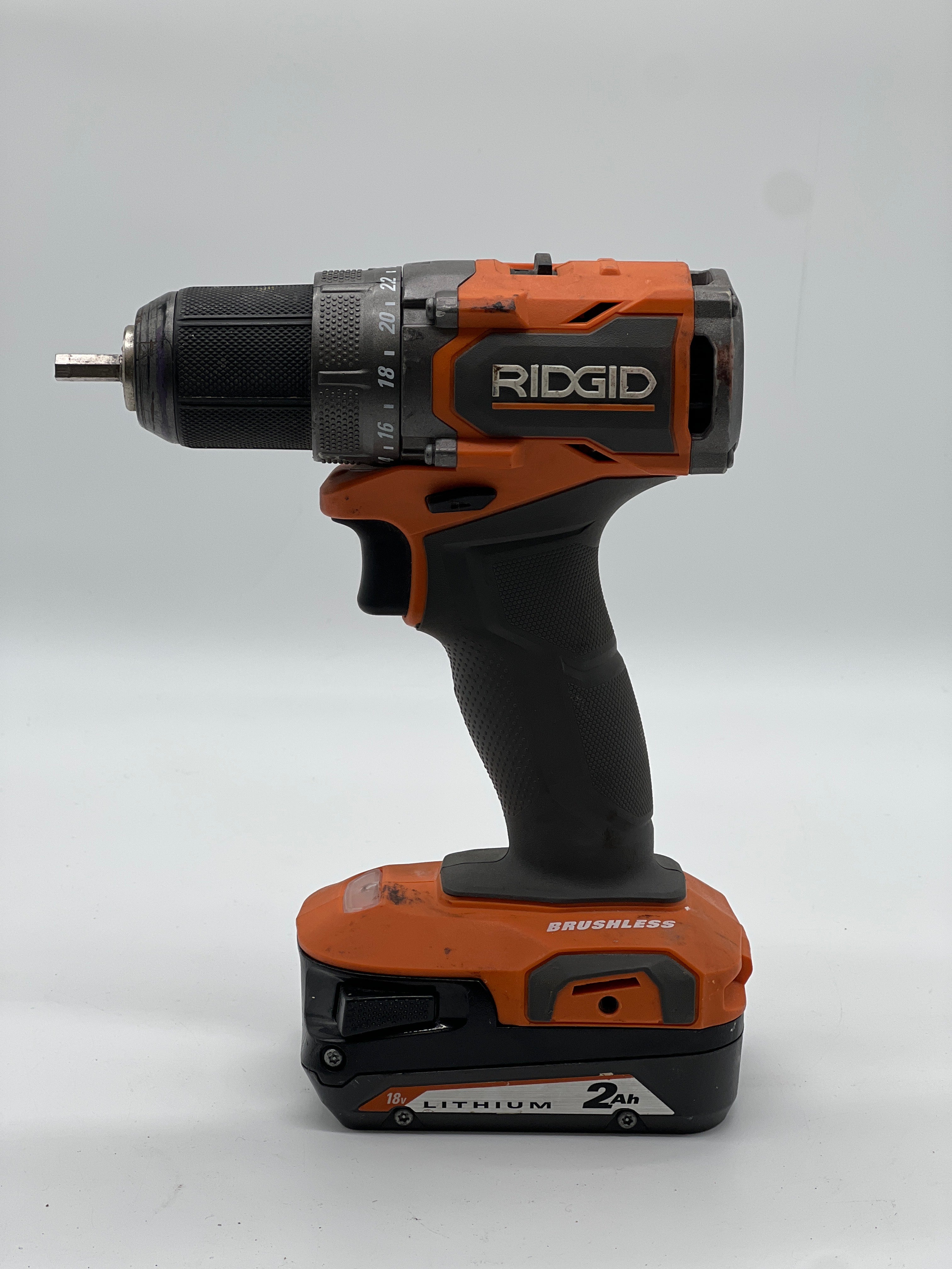 RIDGID R87012 Subcompact Brushless 1/2" Drill/Driver Kit - Used
