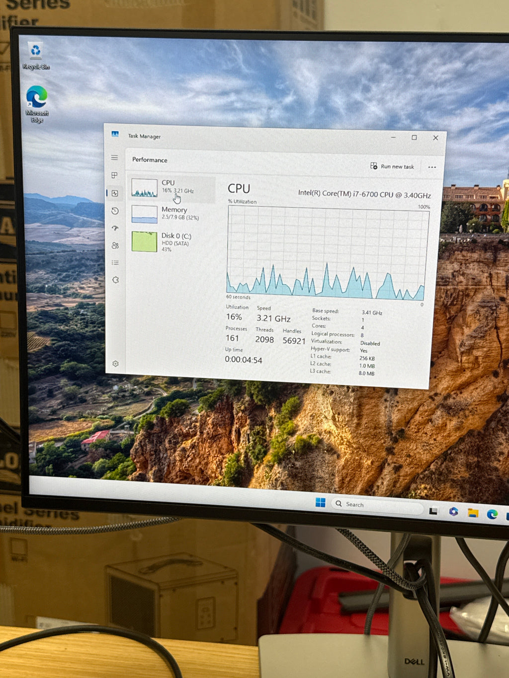 Lenovo ThinkCentre M900 i7-6700 8GB RAM 1TB HDD - Bad HDD