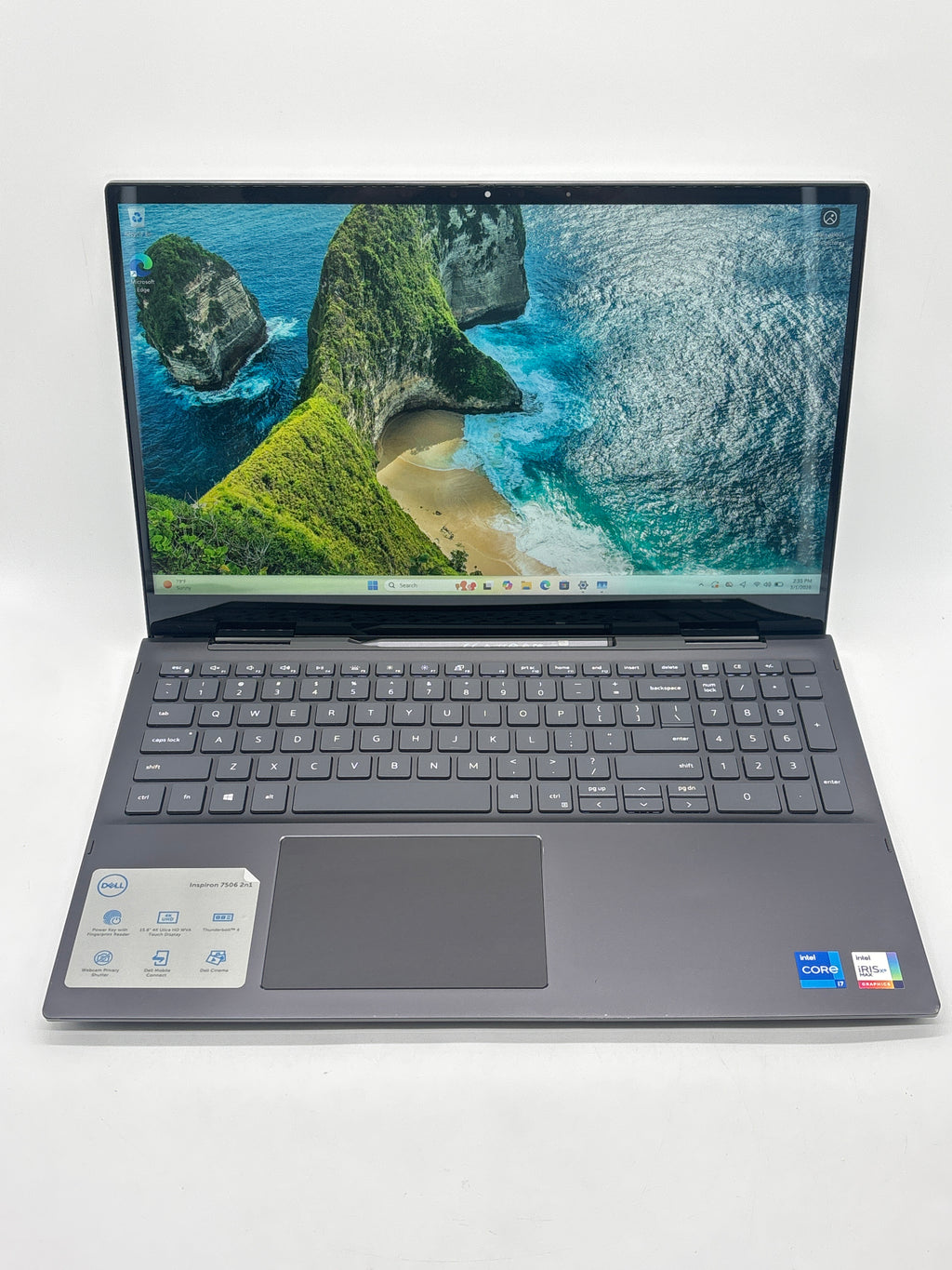 Dell Inspiron 7506 2-in-1 i7-1165G7 16GB RAM 512GB SSD - For Parts (Read DESC)
