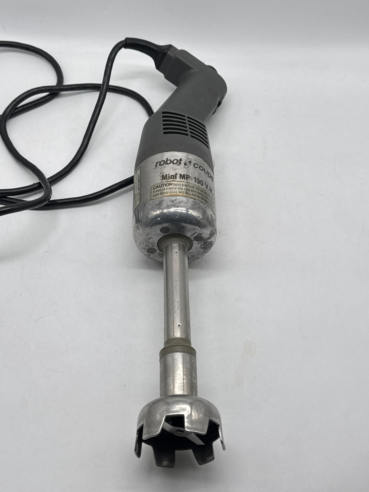 Robot Coupe Mini MP 190 V.V. Variable-Speed Immersion Blender Silver/Gray - Used
