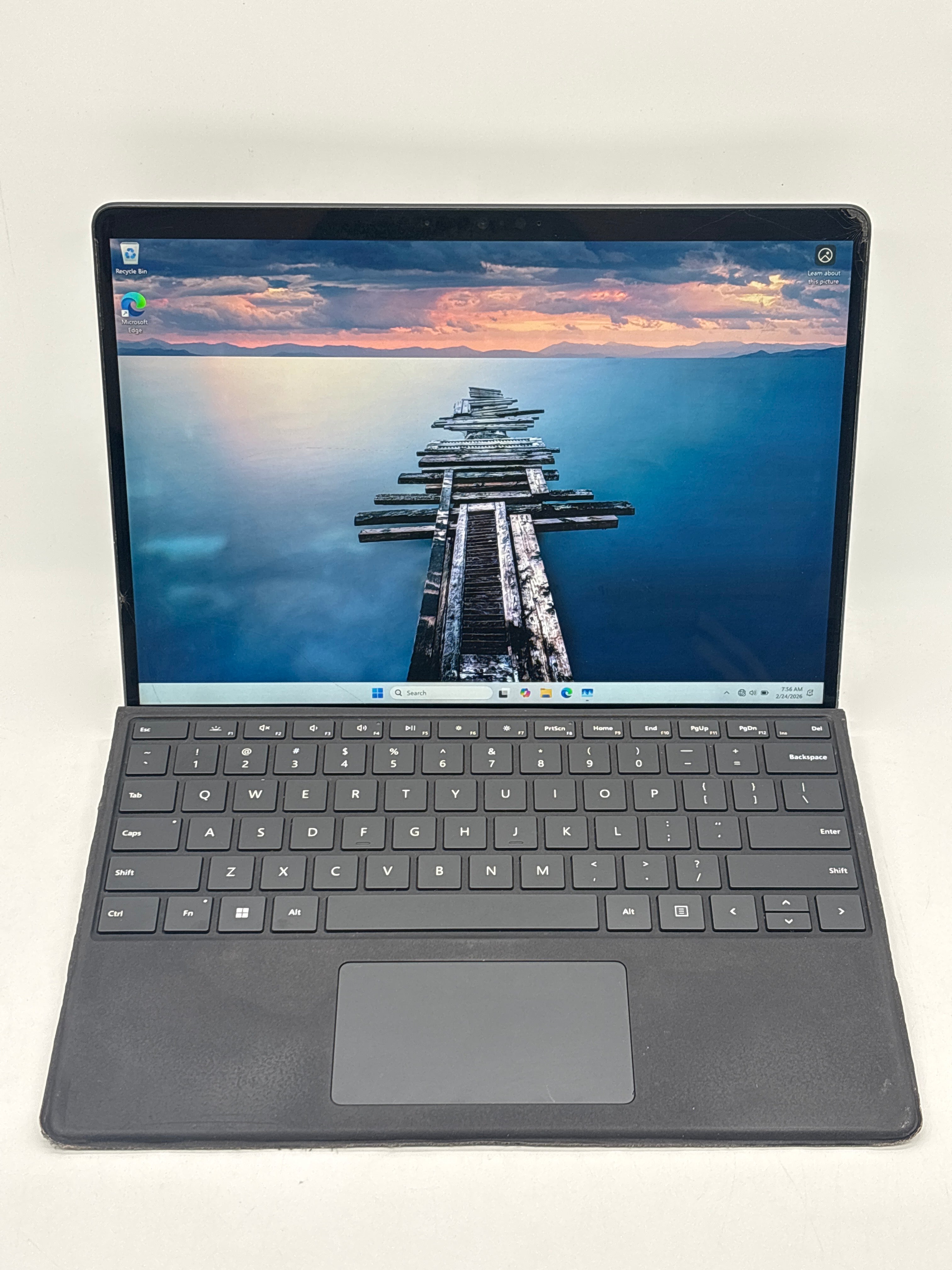 Microsoft Surface Pro X 1876 Microsoft SQ1 8GB RAM 256GB SSD - For Parts (Read DESC)