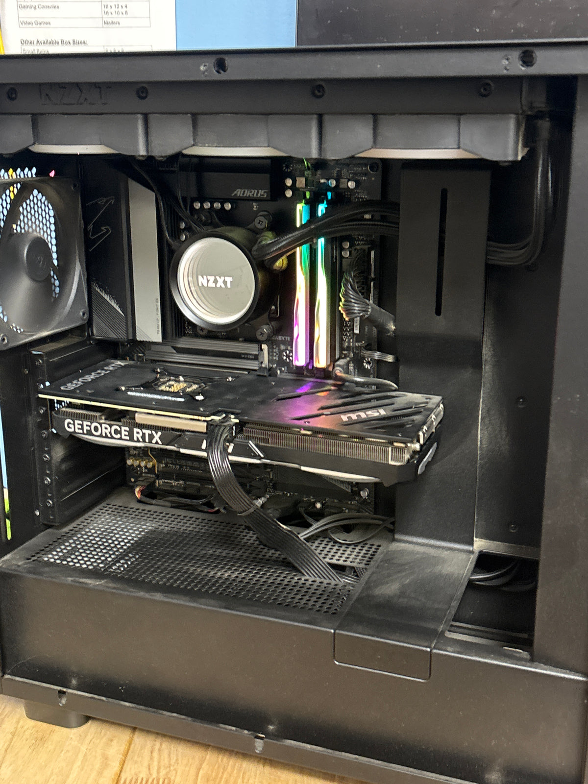 NZXT Custom Gaming Desktop Ryzen 9 7950X 48GB RAM 6TB SSD RTX 4070 12GB - Used