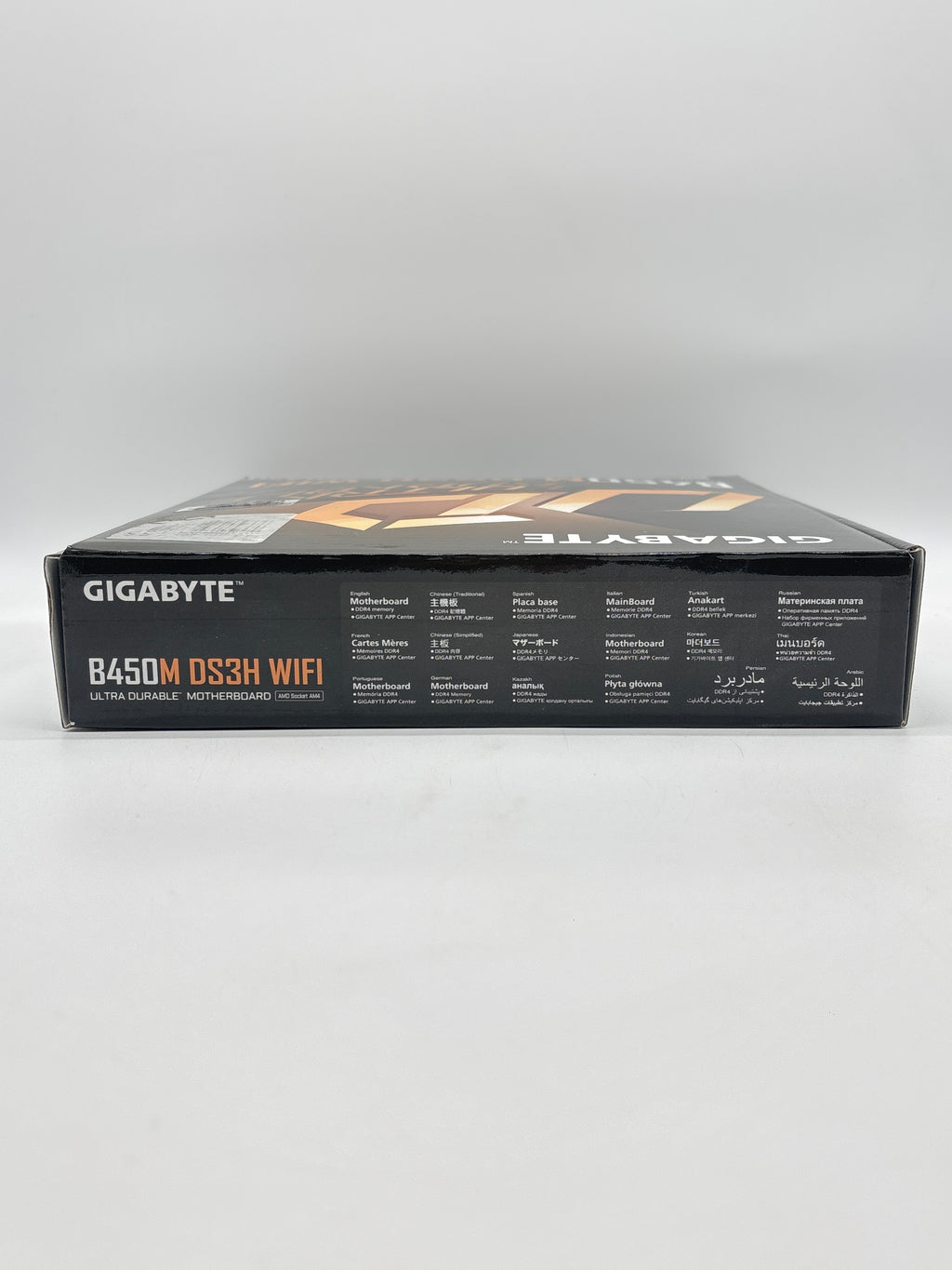 GIGABYTE B450M DS3H WiFi AM4 Motherboard - Used with Box