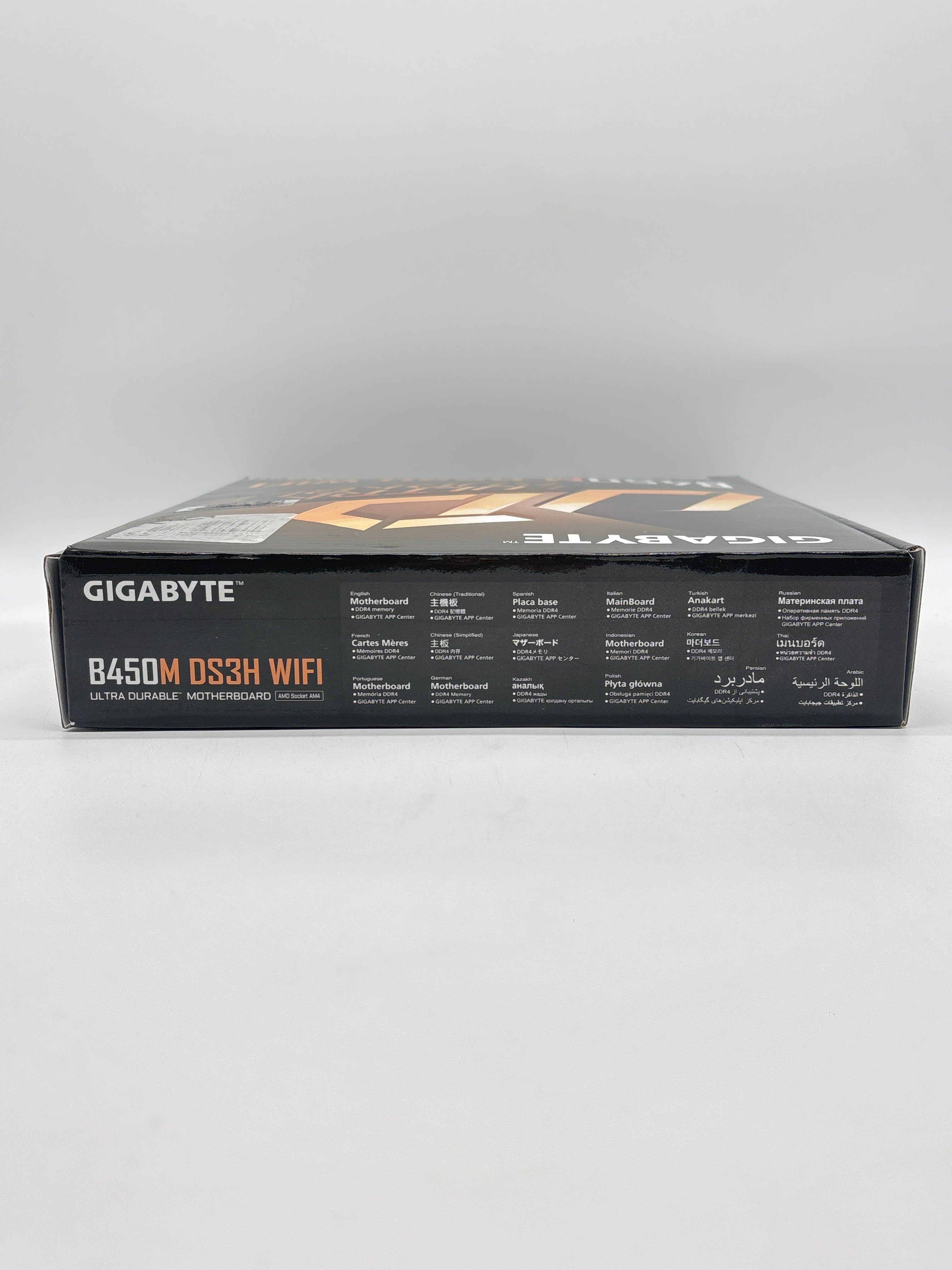 GIGABYTE B450M DS3H WiFi AM4 Motherboard - Used with Box